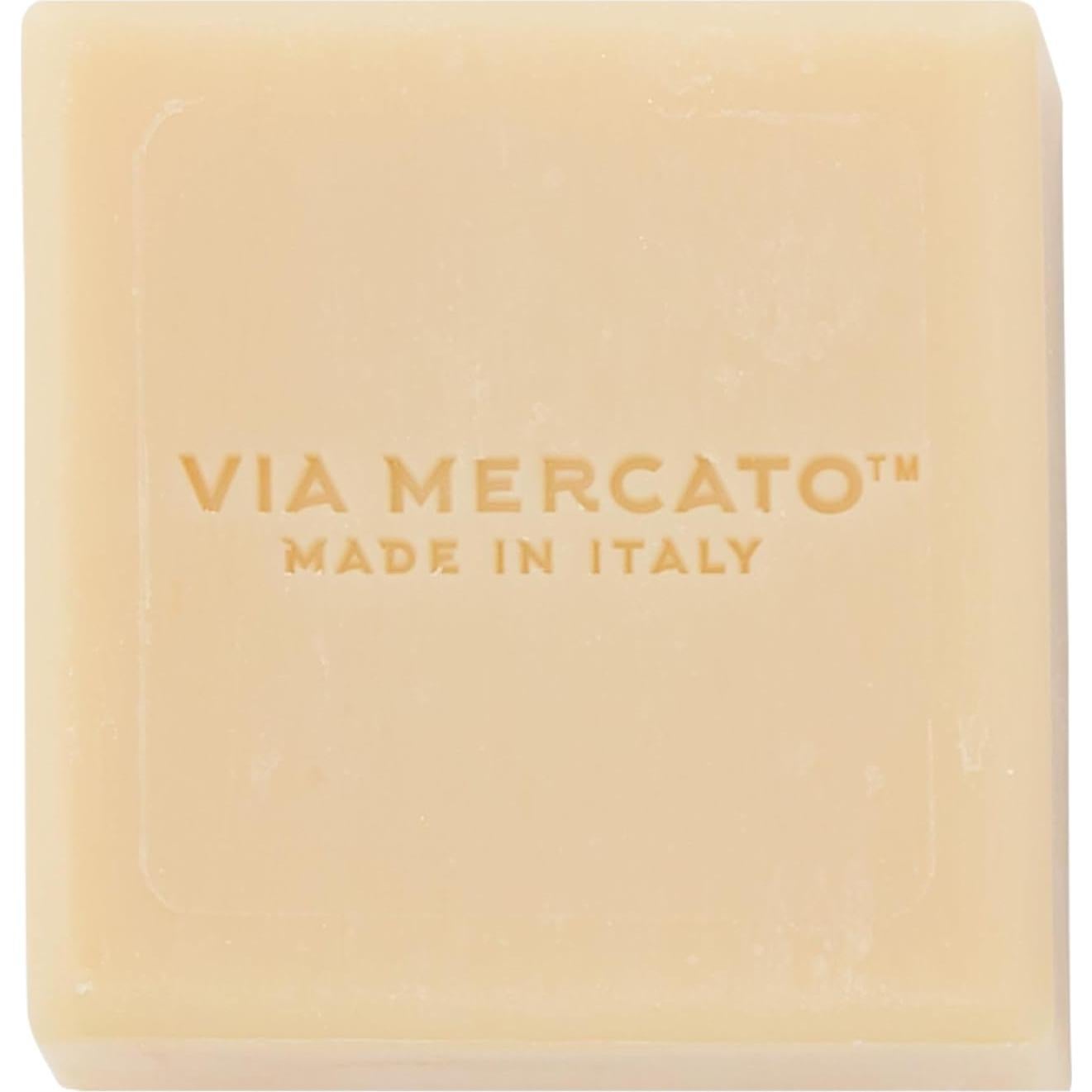 Jabón Italiano Via Mercato 50g - Bergamota, Pachulí, Rosa