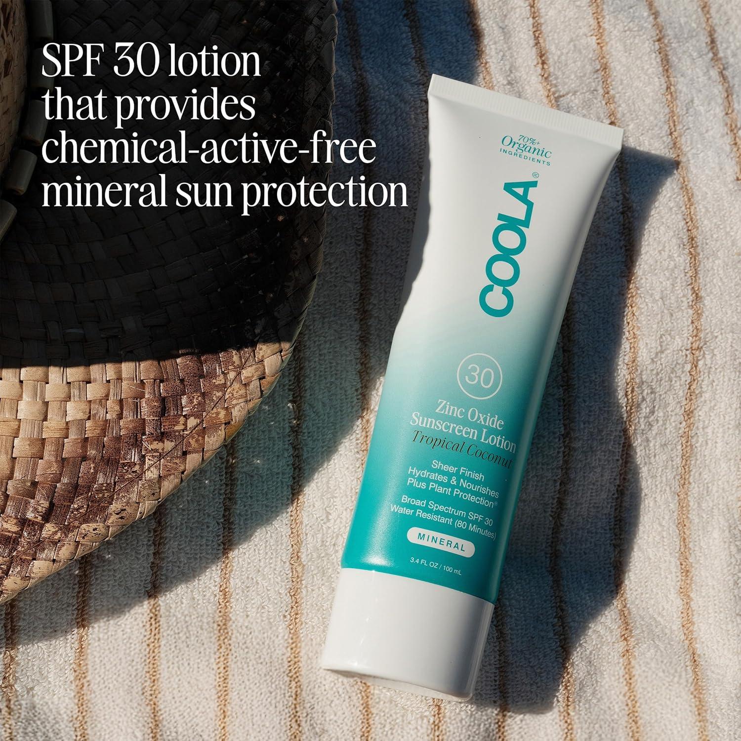 Protector Solar Mineral COOLA 100 ml SPF 30 Coco Tropical