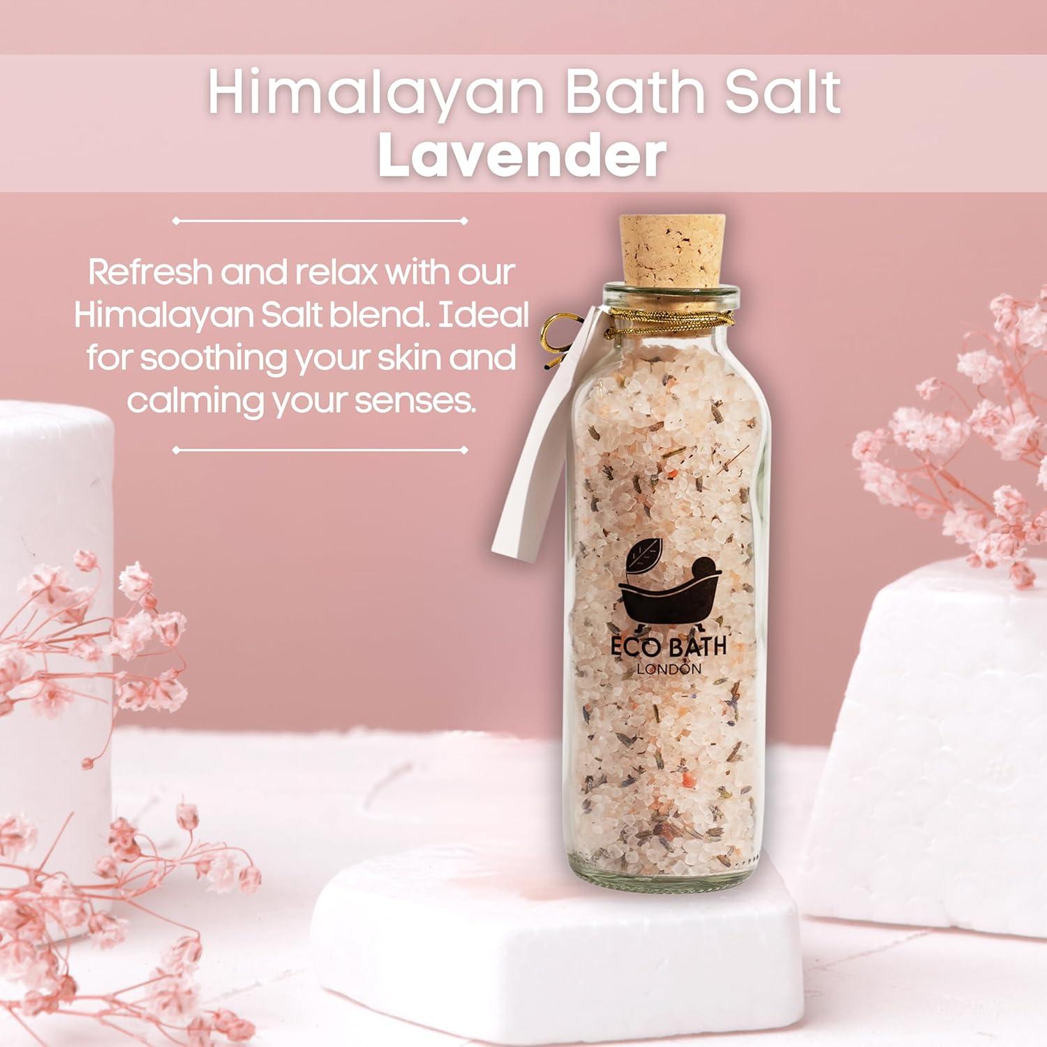 Sal de Baño del Himalaya Eco Bath London 300g Lavanda