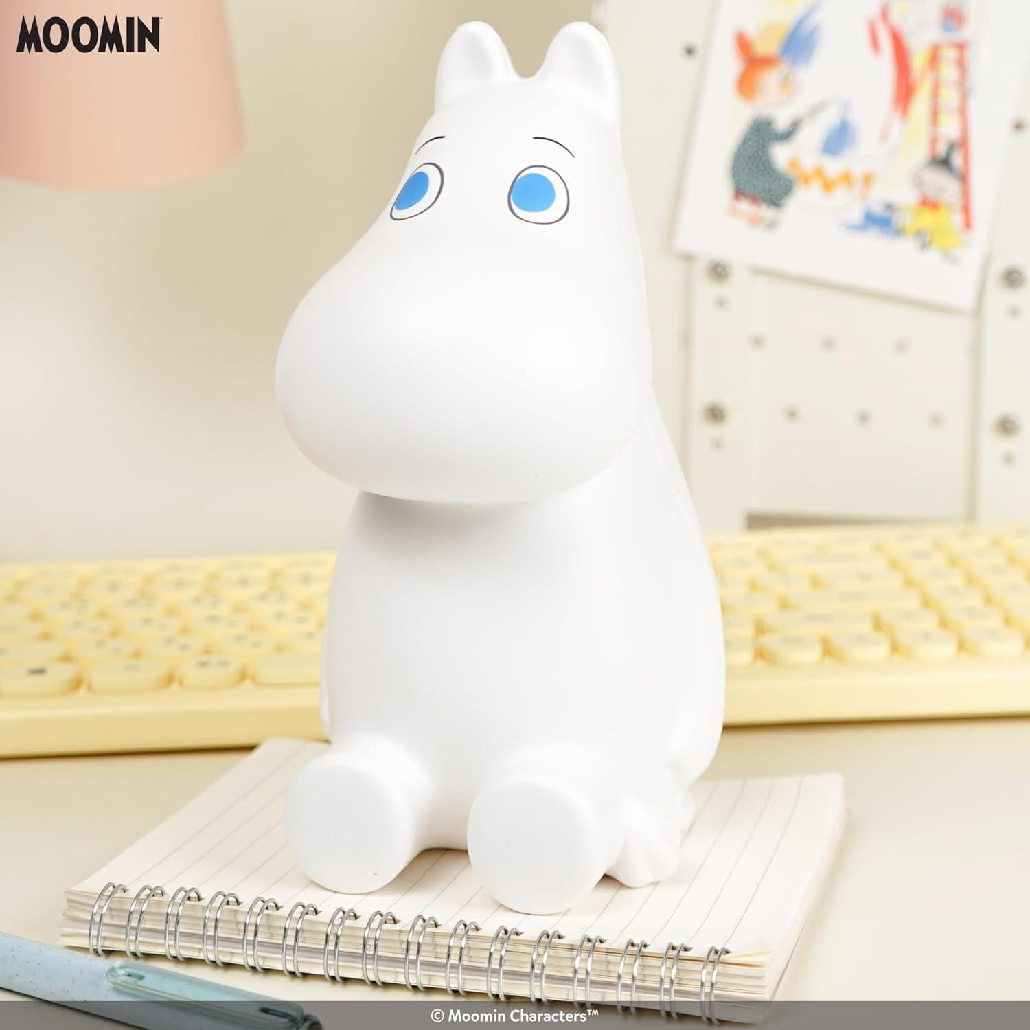 Juguete Squishy Jumbo Moomin Hamee 12.7x14.5x18.5 cm Alivio Estrés