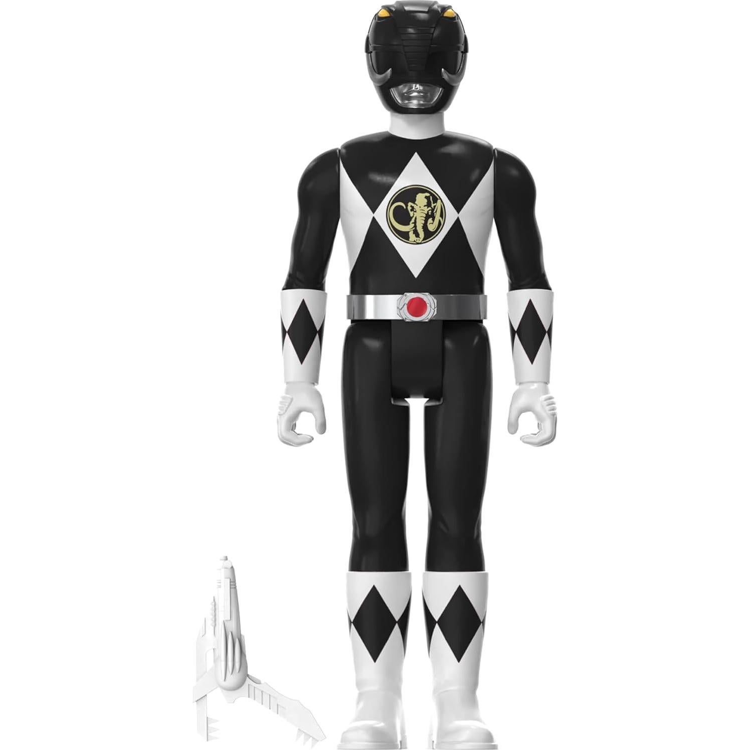 Figura de Acción Super7 Ranger Negro 9.53 cm Power Rangers