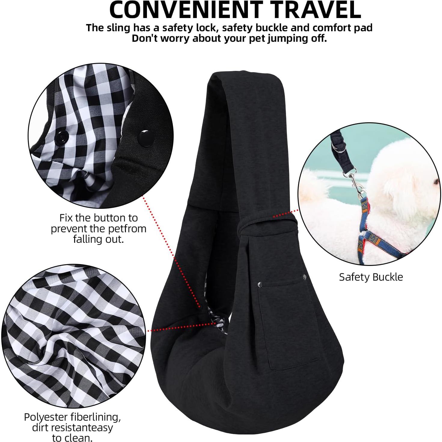 Bolso Reversible para Perros ARZQUT - Seguridad y Comodidad