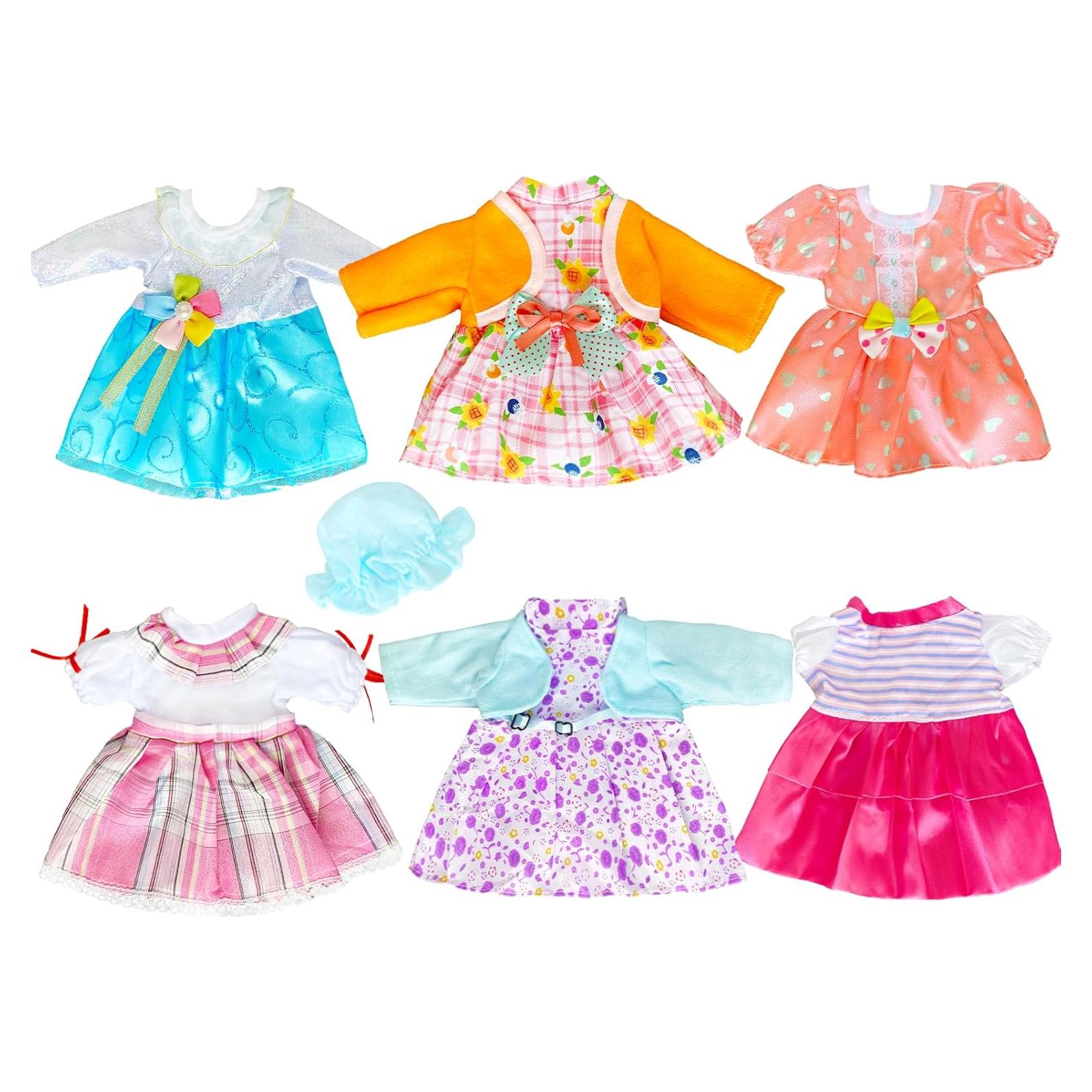 6 Conjuntos de Ropa para Muñeca Bebé 30-35 cm - Chenghai
