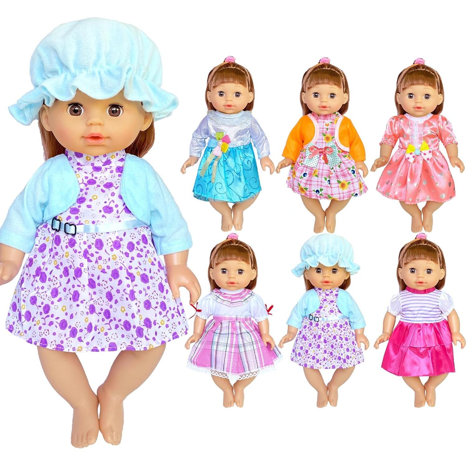 6 Conjuntos de Ropa para Muñeca Bebé 30-35 cm - Chenghai