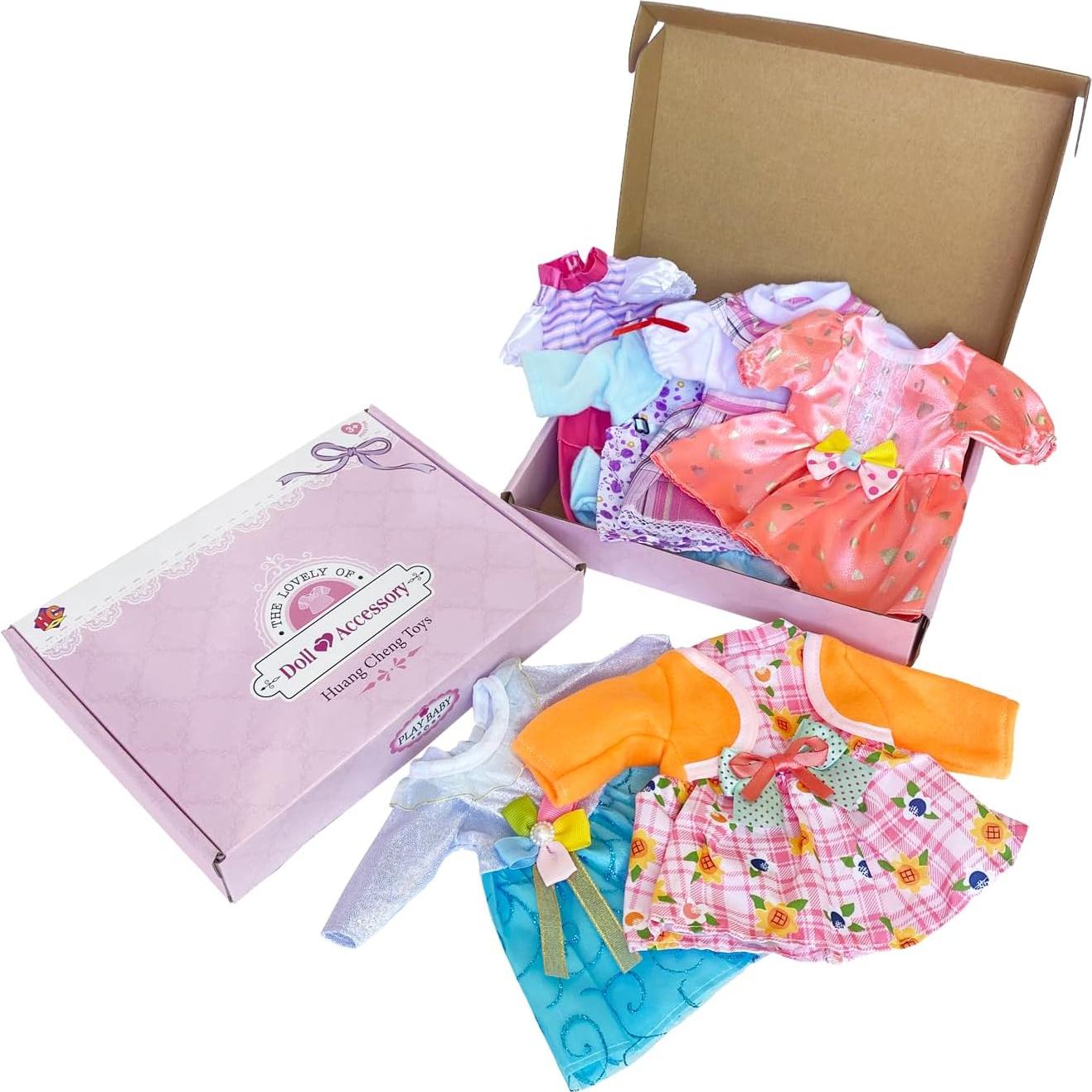 6 Conjuntos de Ropa para Muñeca Bebé 30-35 cm - Chenghai