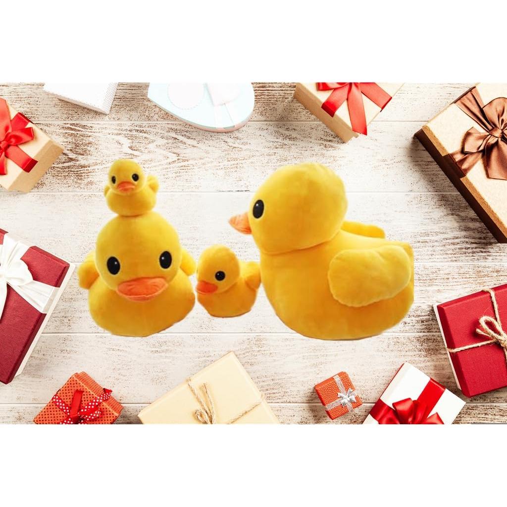 Pato Amarillo de Peluche Bansusu 30 cm Juguete Suave