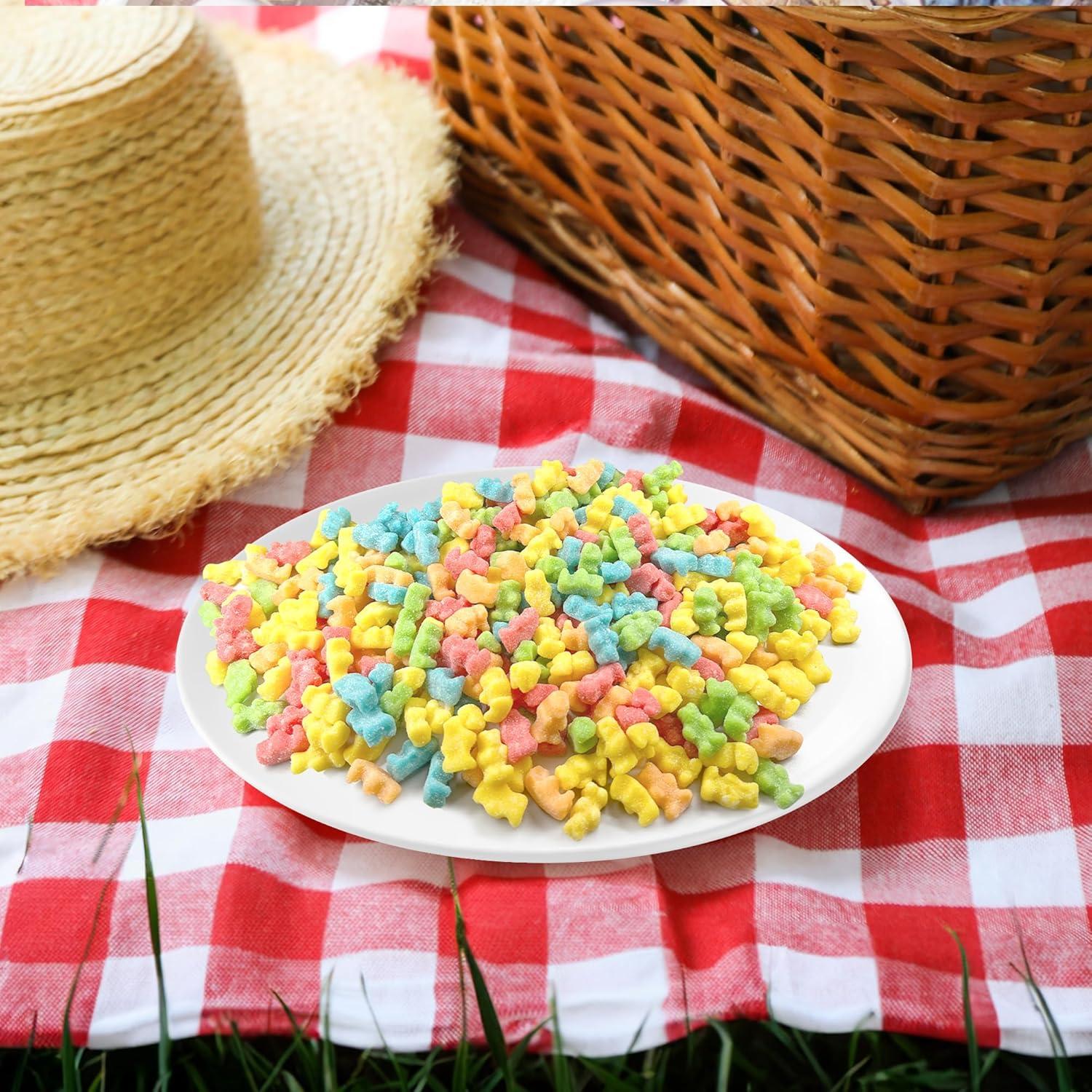 Osos de Goma Ácidos Neon Candy Break 2.27 kg - Gomas de Sabor Frutal