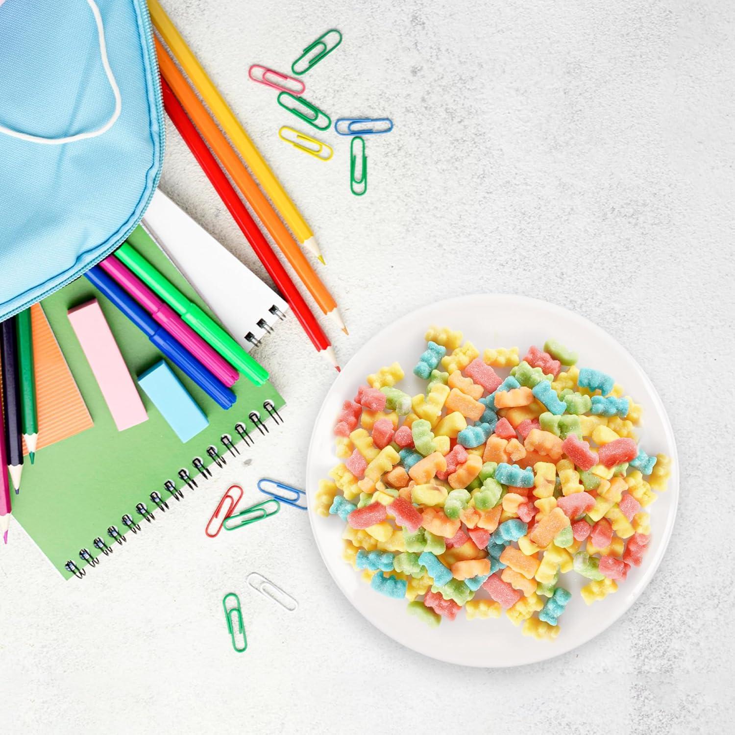 Osos de Goma Ácidos Neon Candy Break 2.27 kg - Gomas de Sabor Frutal