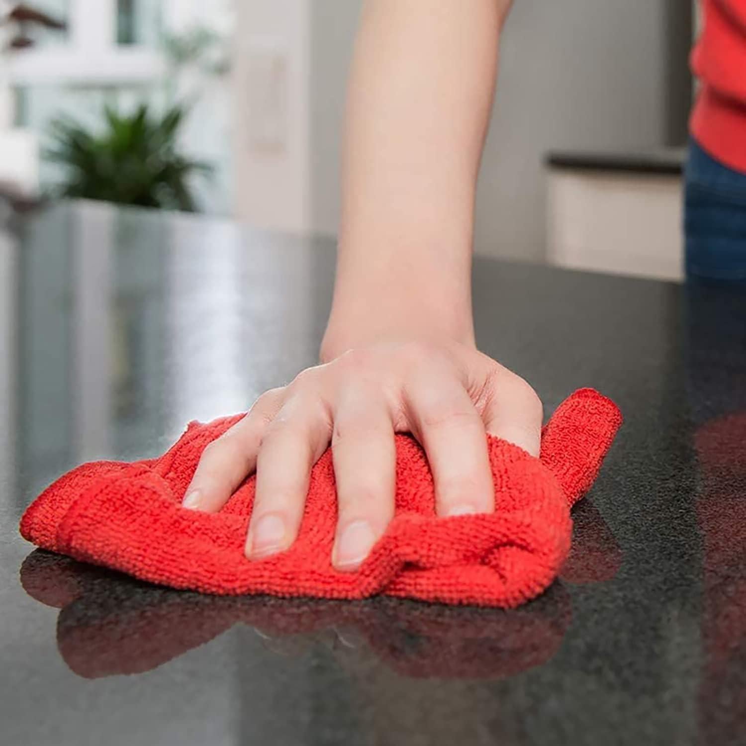 Paquete de 4 Paños de Limpieza Vileda Microfibra Multicolor