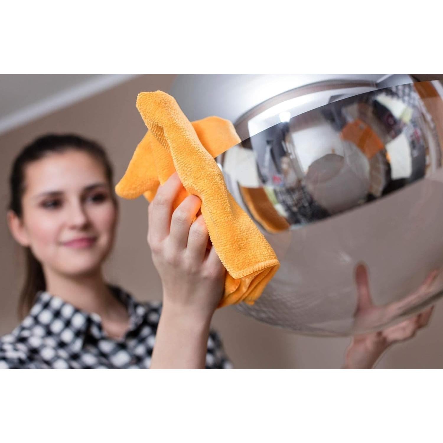 Paquete de 4 Paños de Limpieza Vileda Microfibra Multicolor