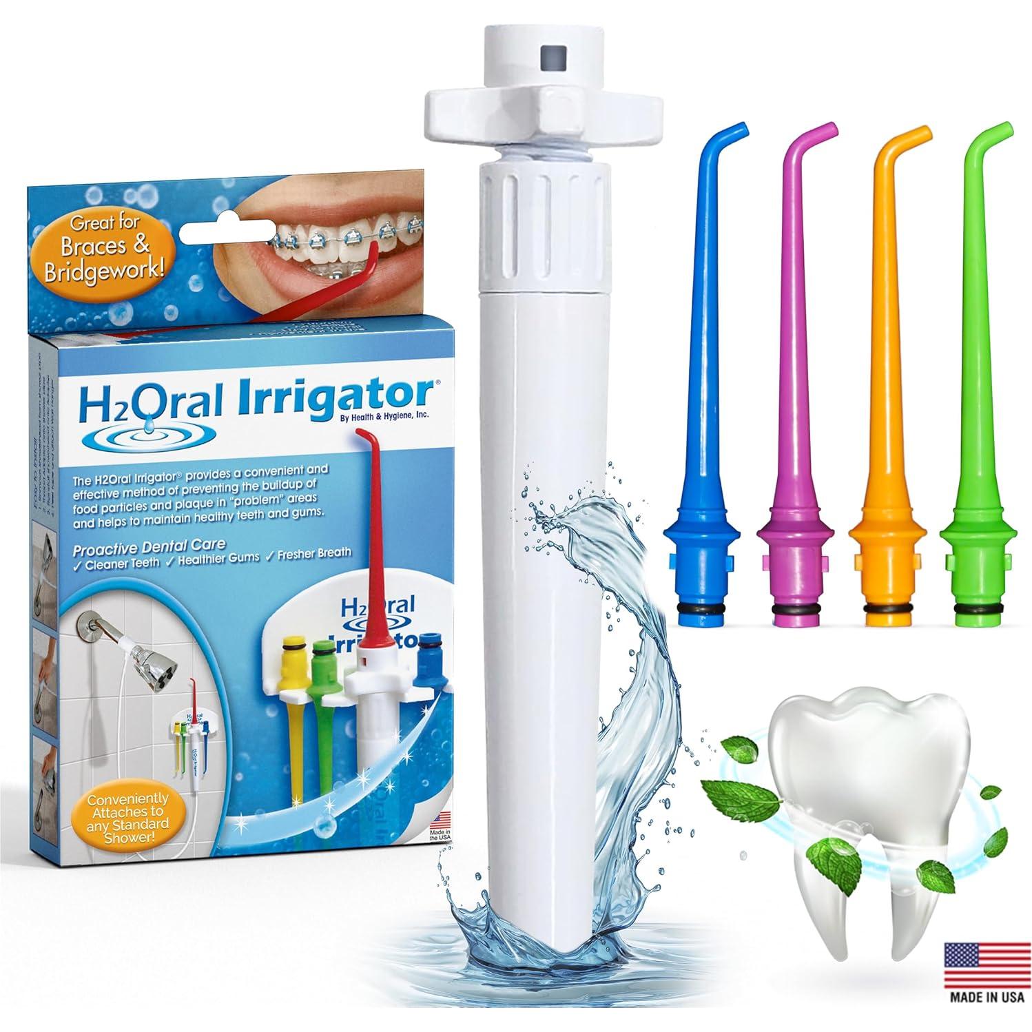 Consejos de Reemplazo H2Oral Irrigator - Set de 4 Colores