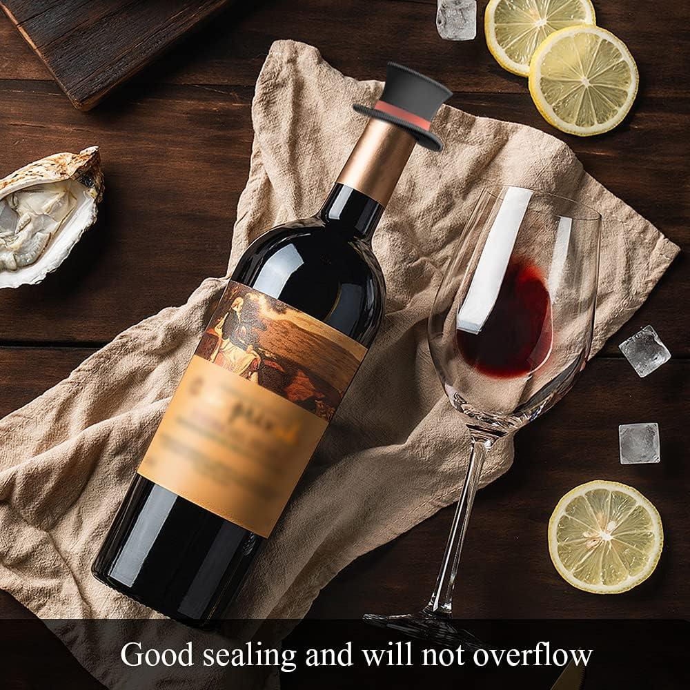 Tapones de Vino Reutilizables Kitwinney - 3 Piezas Silicona