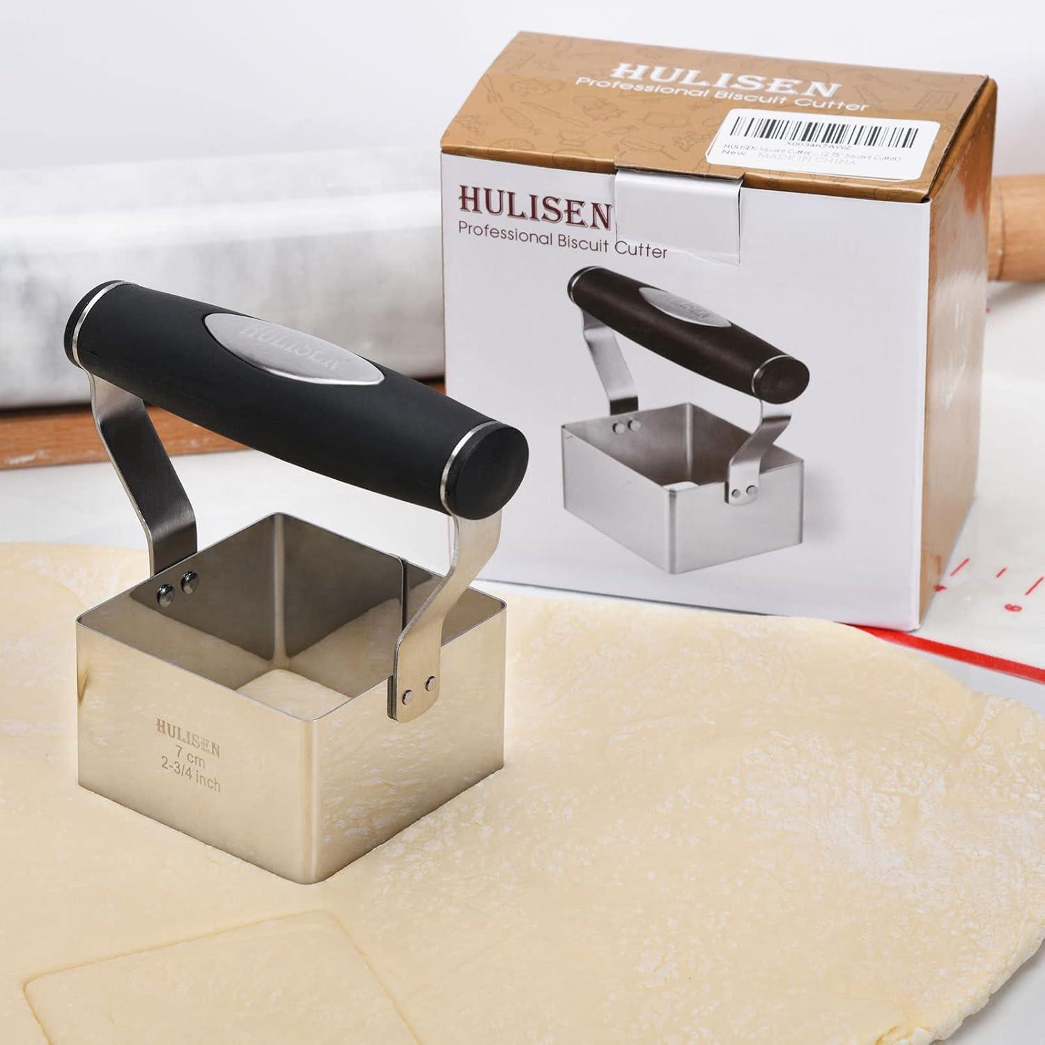 Cortador de Galletas Cuadrado HULISEN 6.99 cm Acero Inoxidable