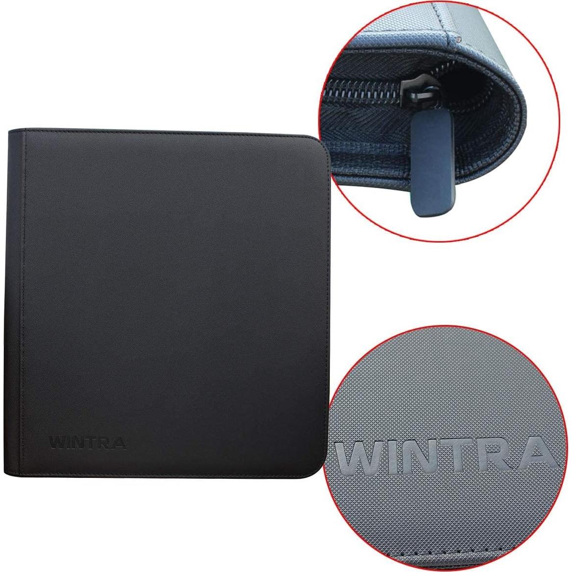 Álbum de Tarjetas WINTRA 720 Bolsillos Negro Doble Cara