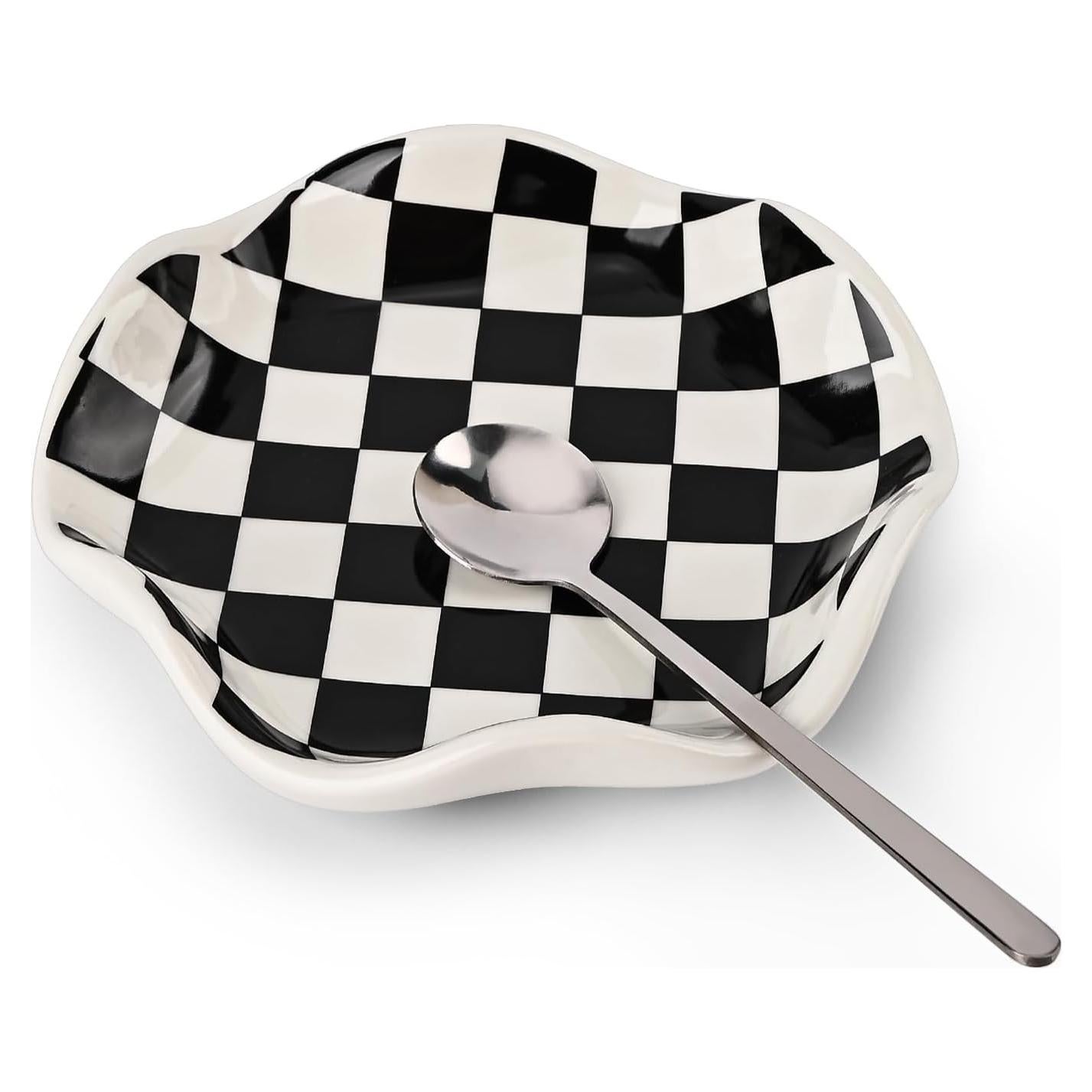 Soporte de Cuchara Cerámica Koythin Negro Resistente al Calor