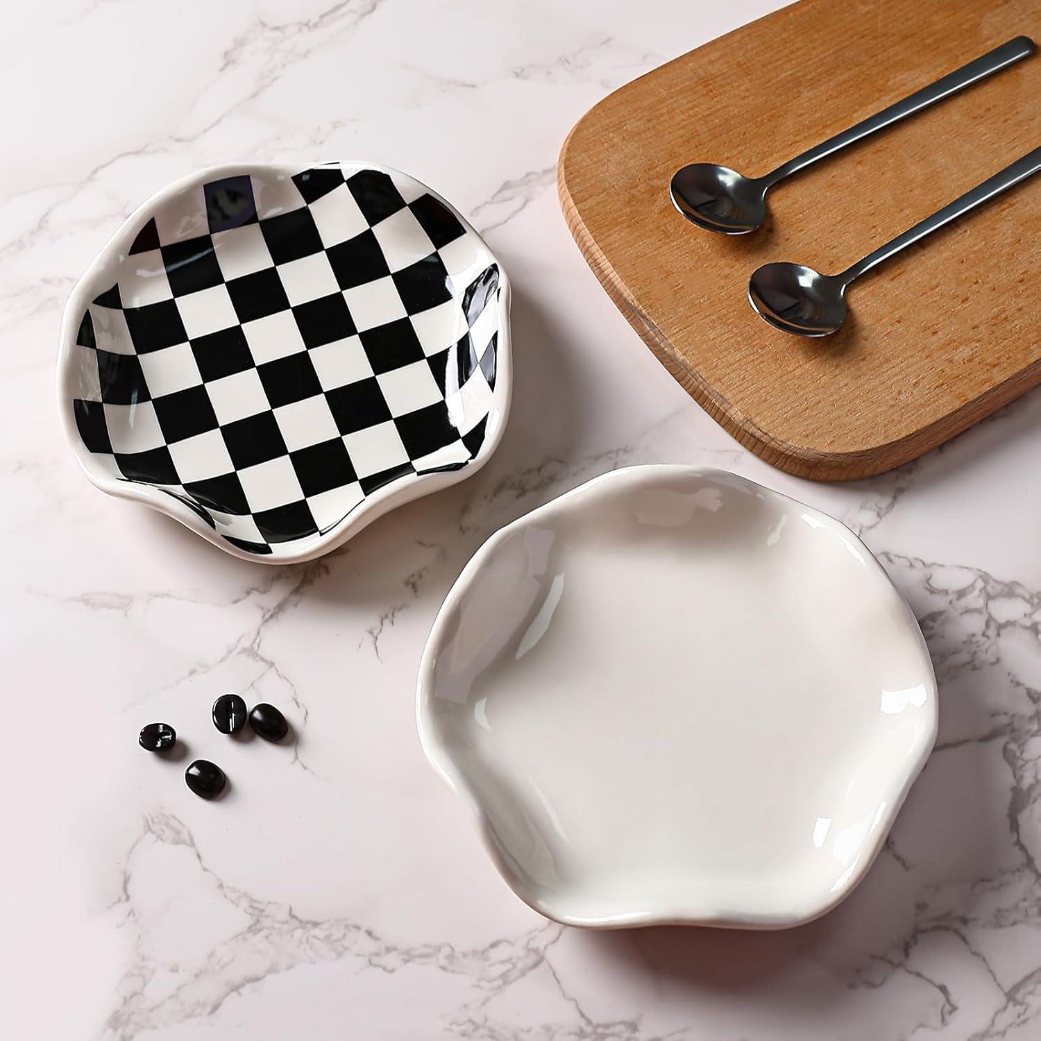 Soporte de Cuchara Cerámica Koythin Negro Resistente al Calor