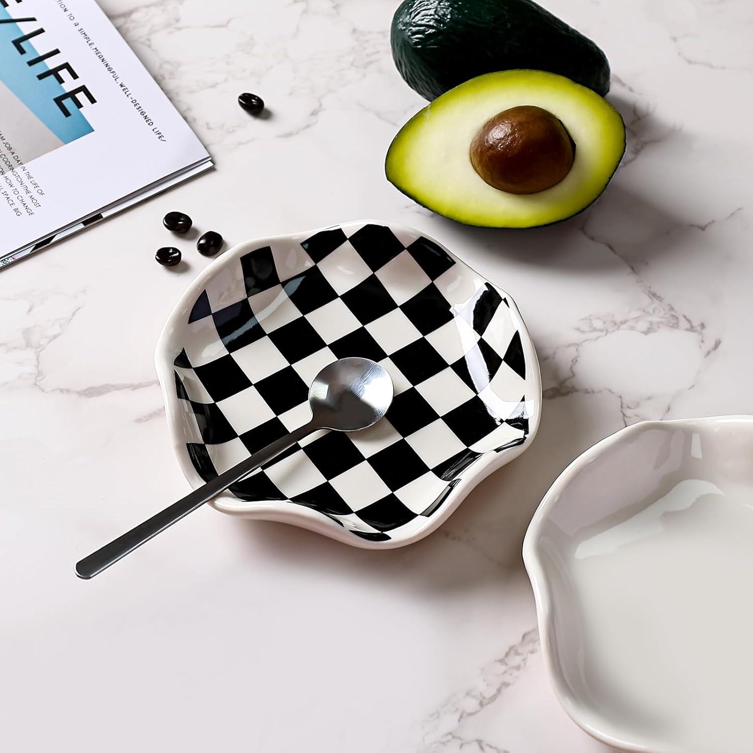 Soporte de Cuchara Cerámica Koythin Negro Resistente al Calor