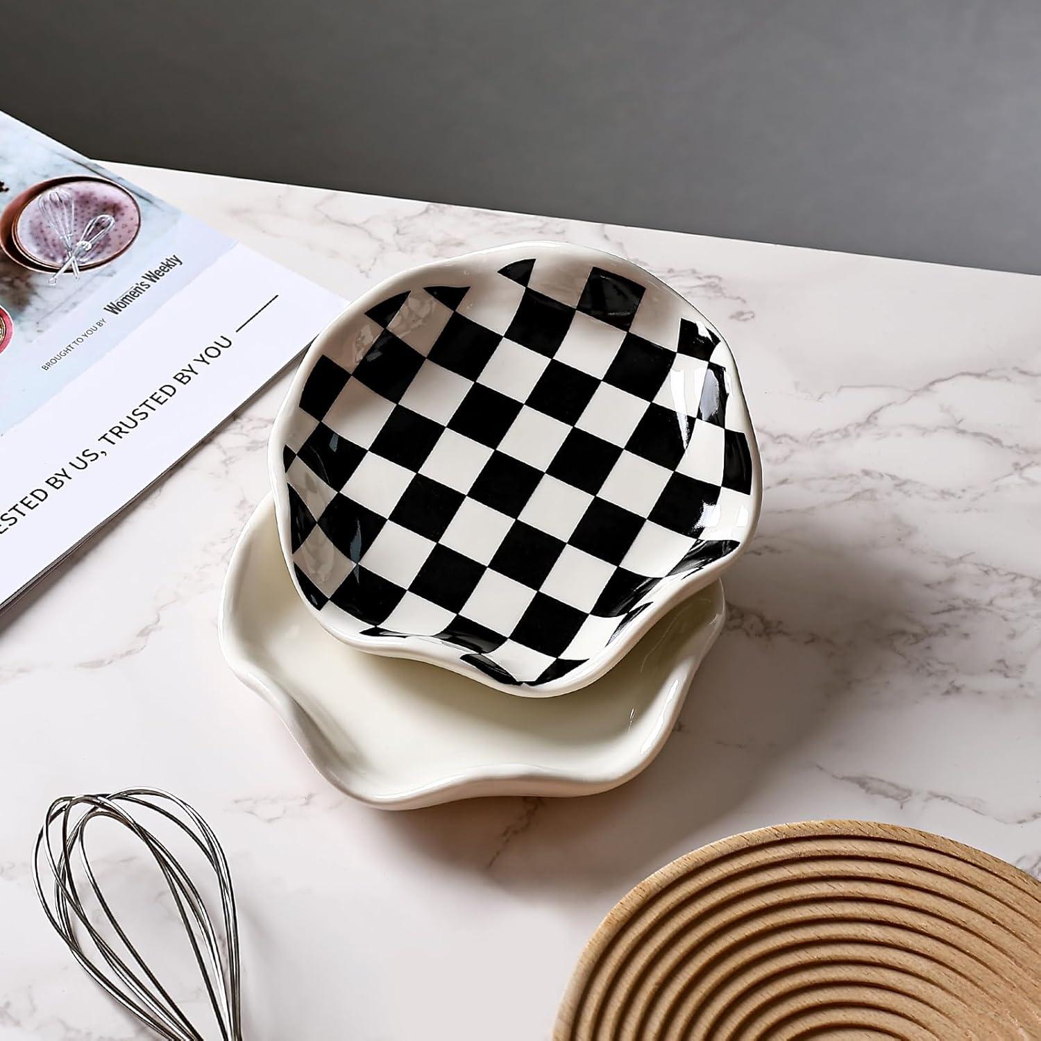 Soporte de Cuchara Cerámica Koythin Negro Resistente al Calor