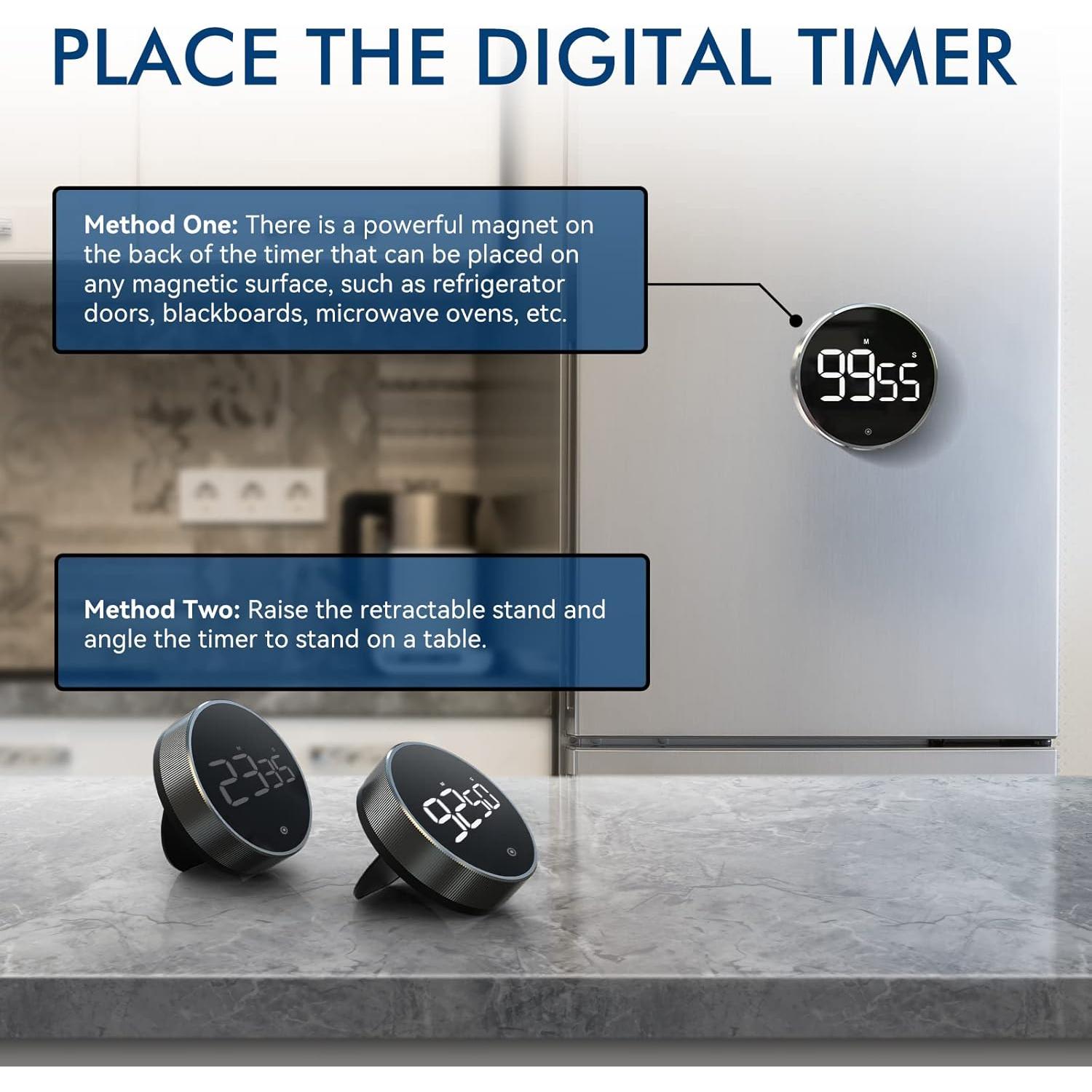 Temporizador Digital Secura TM-5257D con Pantalla LED 9.66 cm