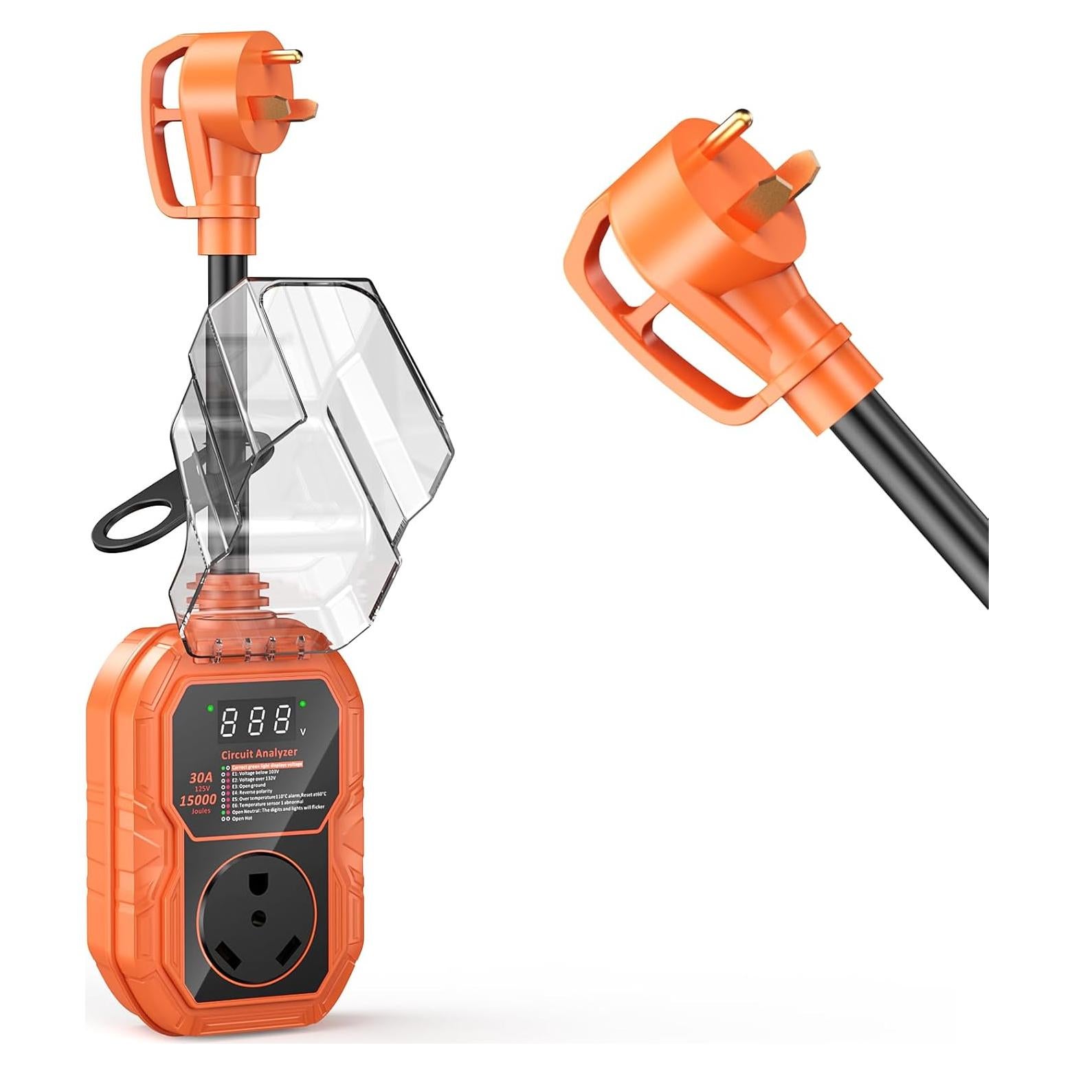 Protector de Sobretensiones GutterWord RV-07 30 Amp 15000J