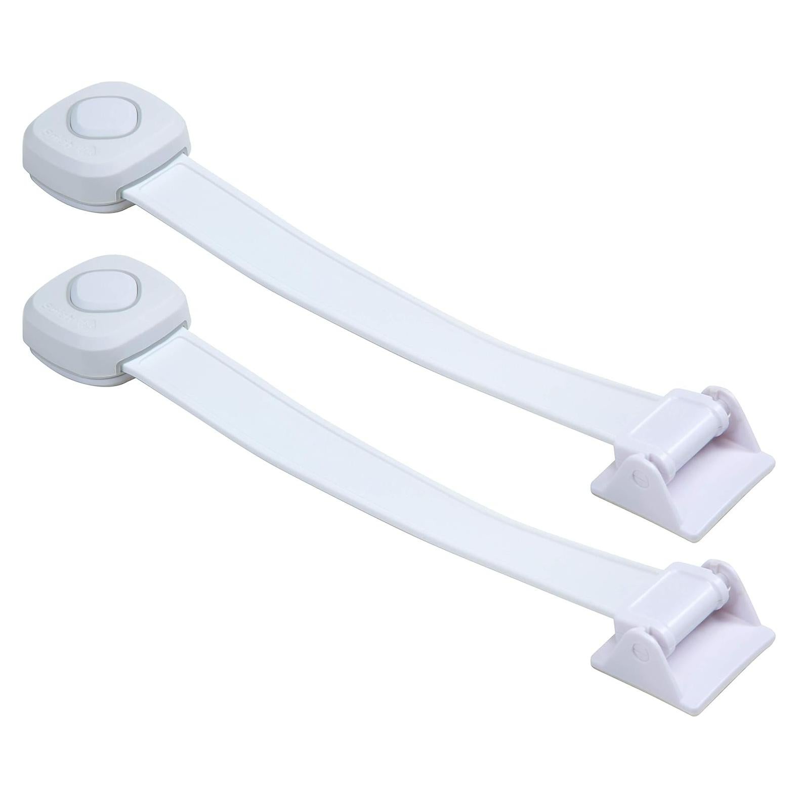 Cerradura de Inodoro Safety 1st OutSmart, Paquete de 2, Blanca