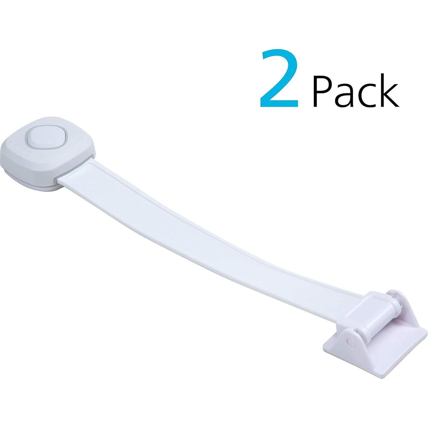 Cerradura de Inodoro Safety 1st OutSmart, Paquete de 2, Blanca