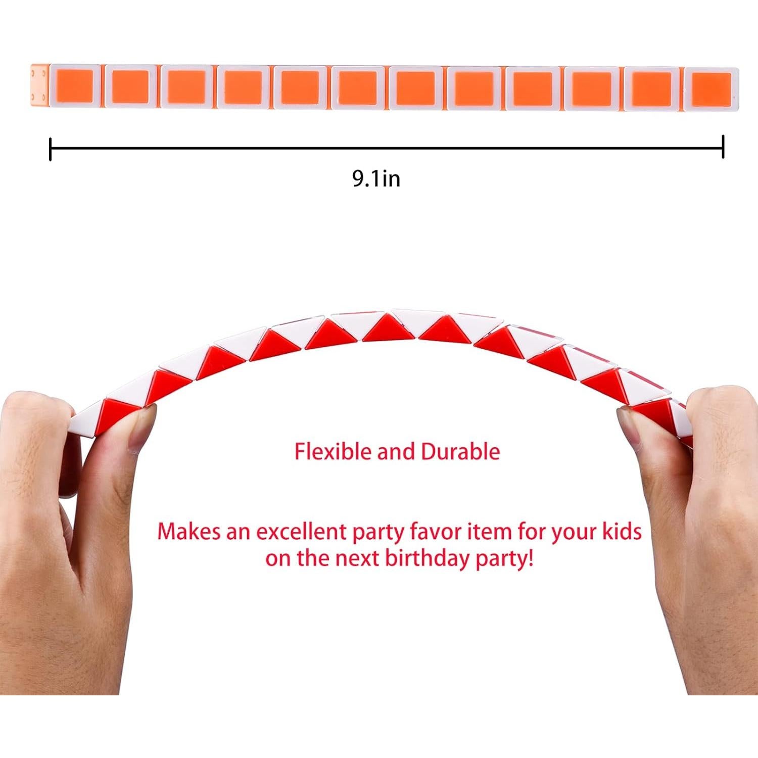 Ganowo 18 Piezas Cubo de Serpiente Fidget Juguetes para Niños