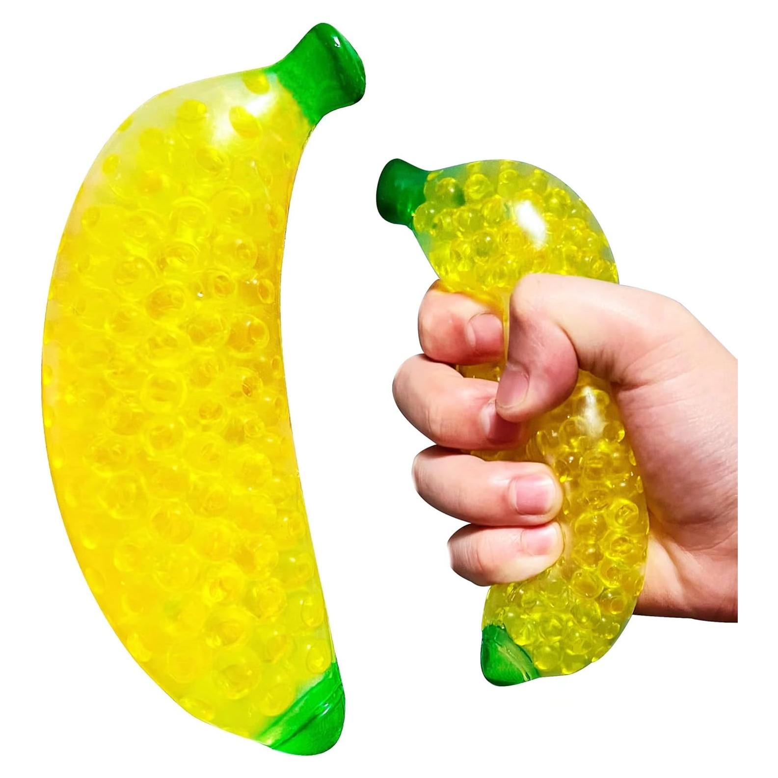 Pelota Antiestrés Aplastable Kawaite Plátano 12.99 cm