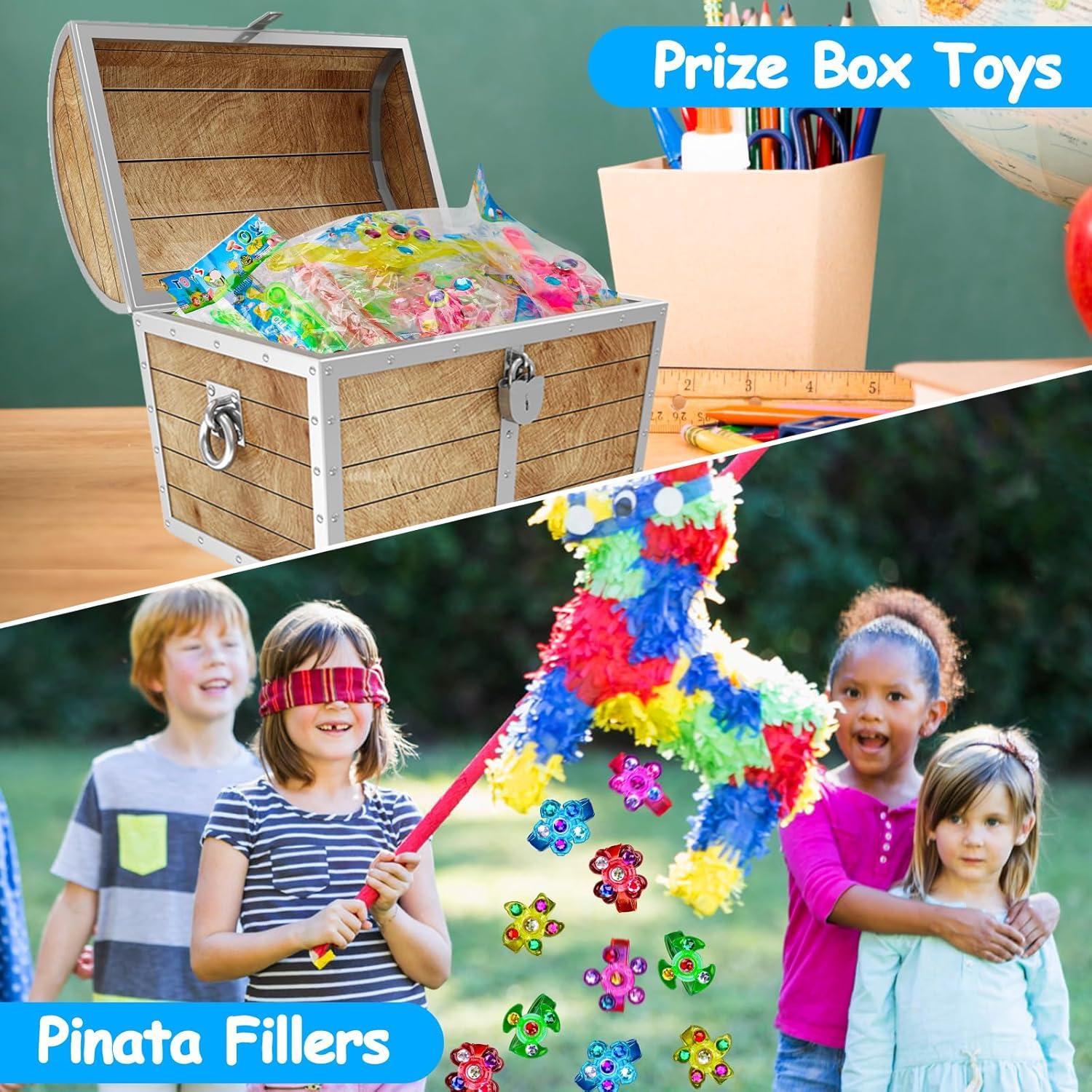 24 Pulseras Fidget LED Brillantes Thremhoo para Niños