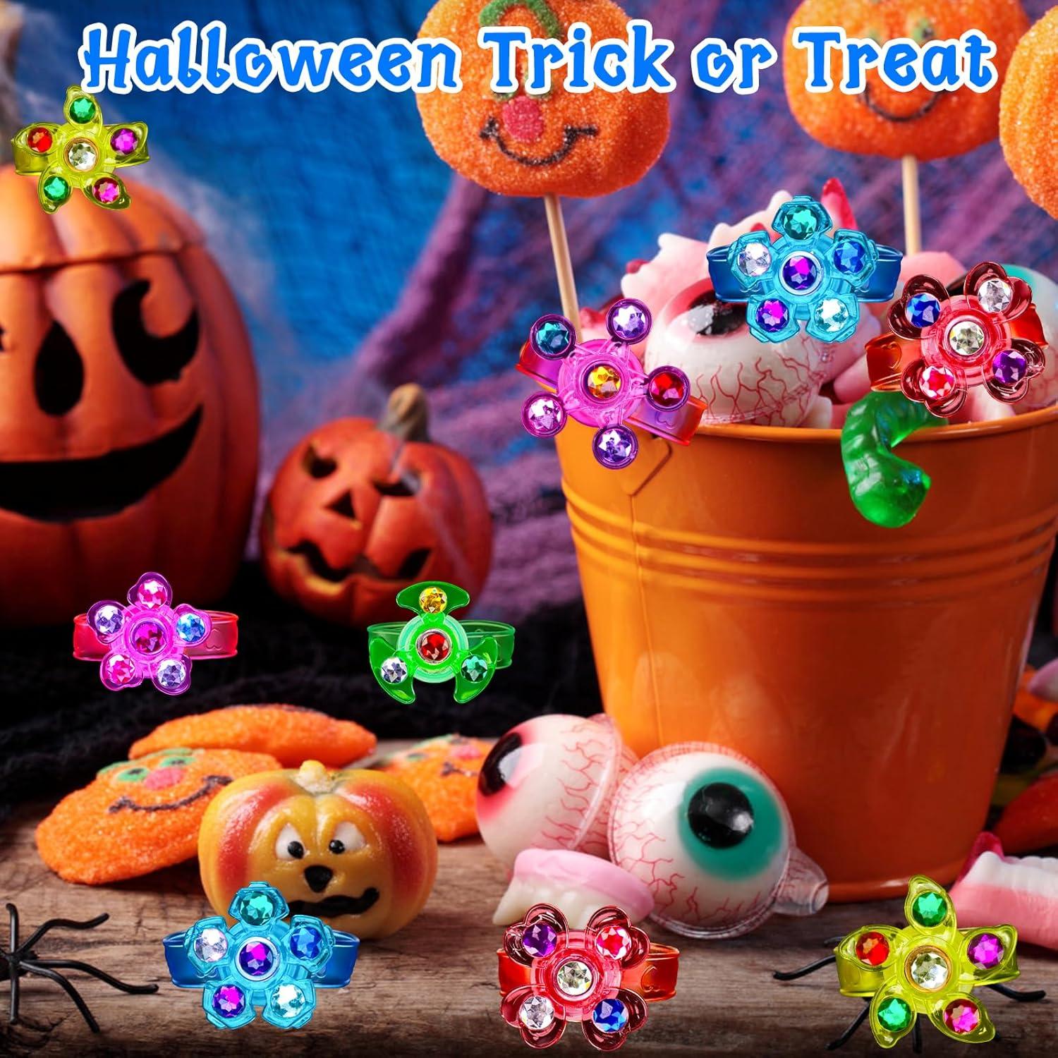 24 Pulseras Fidget LED Brillantes Thremhoo para Niños