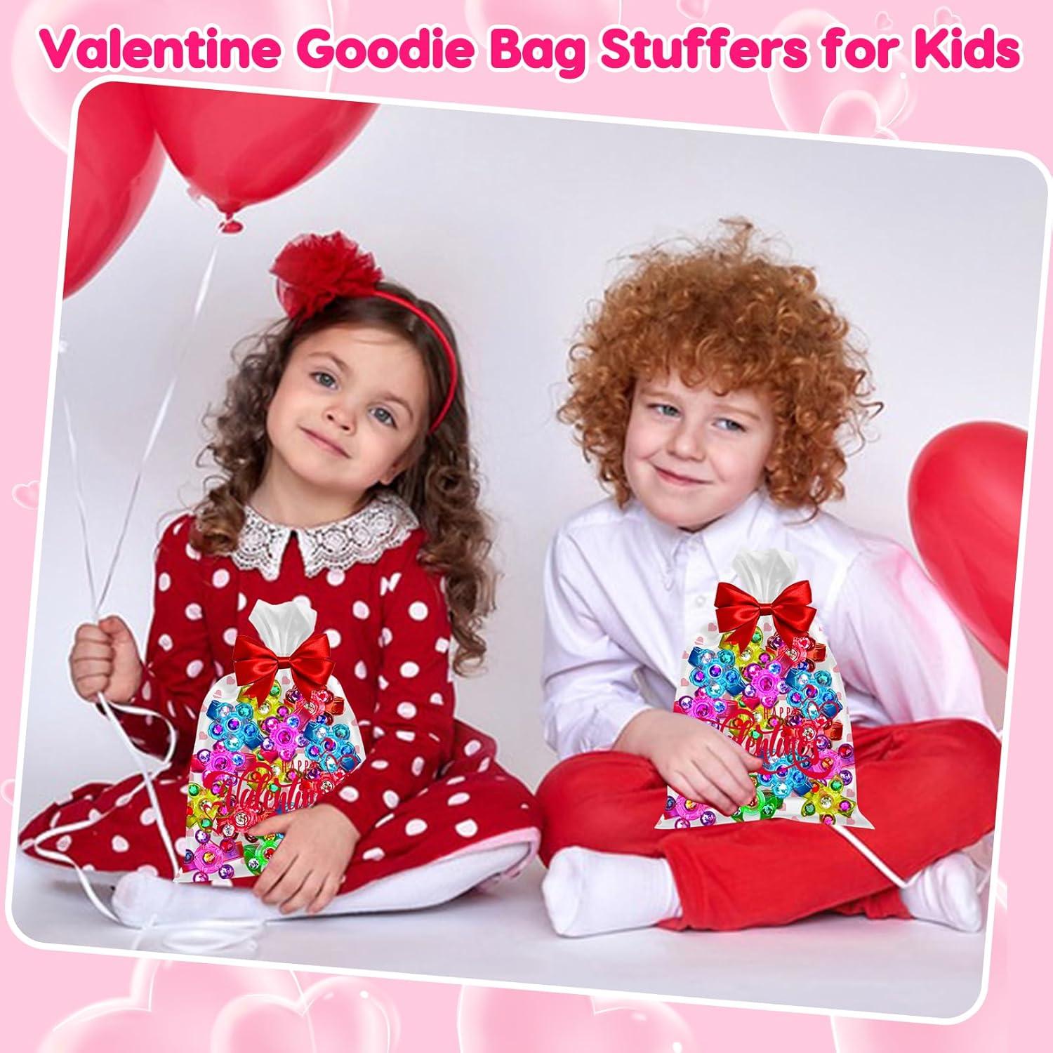 24 Pulseras Fidget LED Brillantes Thremhoo para Niños