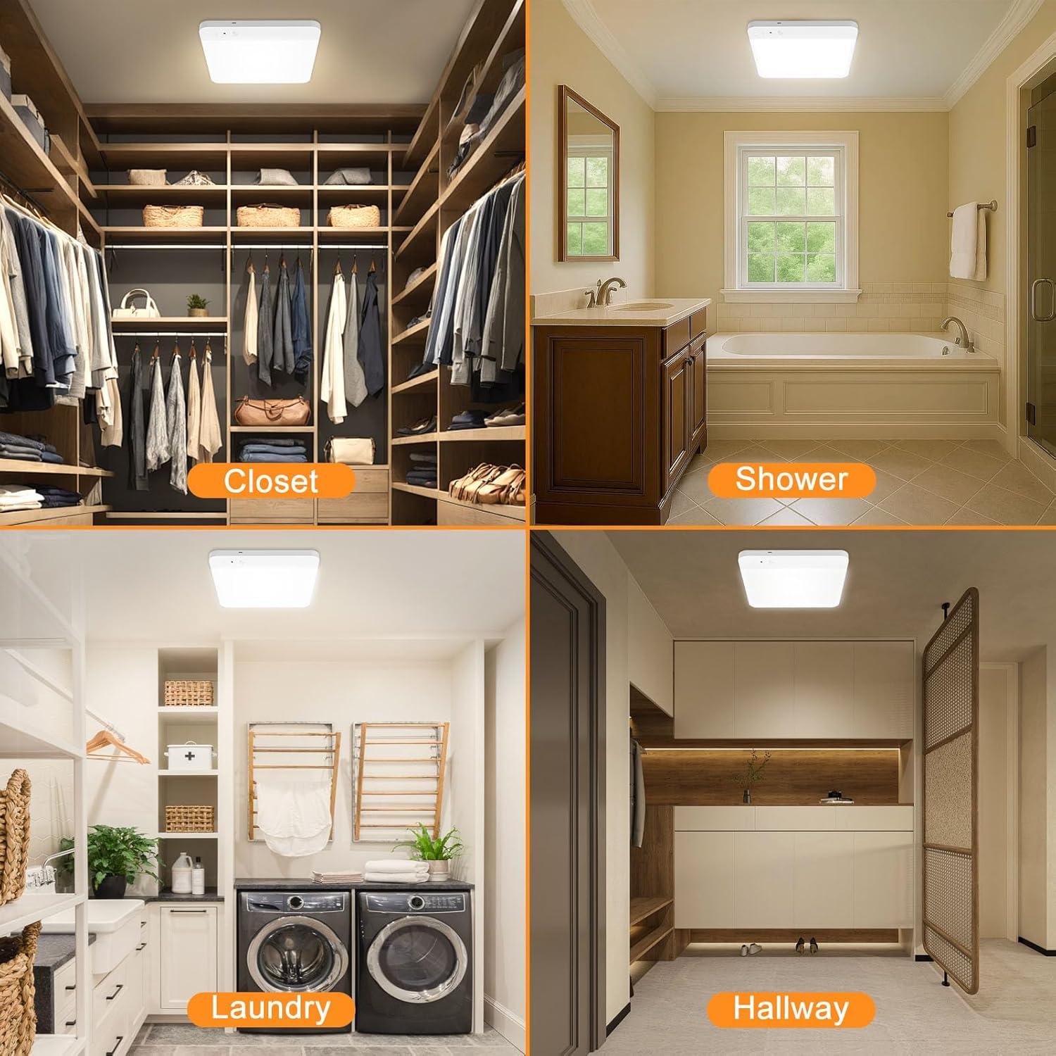 Luz de Armario Recargable TOOWELL con Sensor de Movimiento 400 Lúmenes