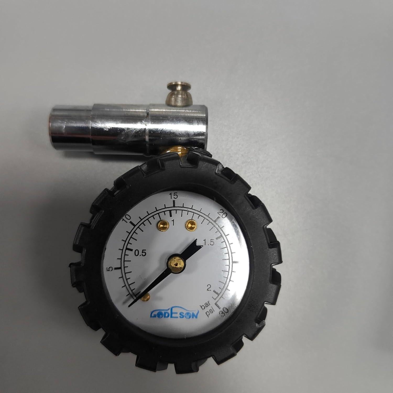 Medidor de Presión de Neumáticos GODESON Presta 0-30PSI