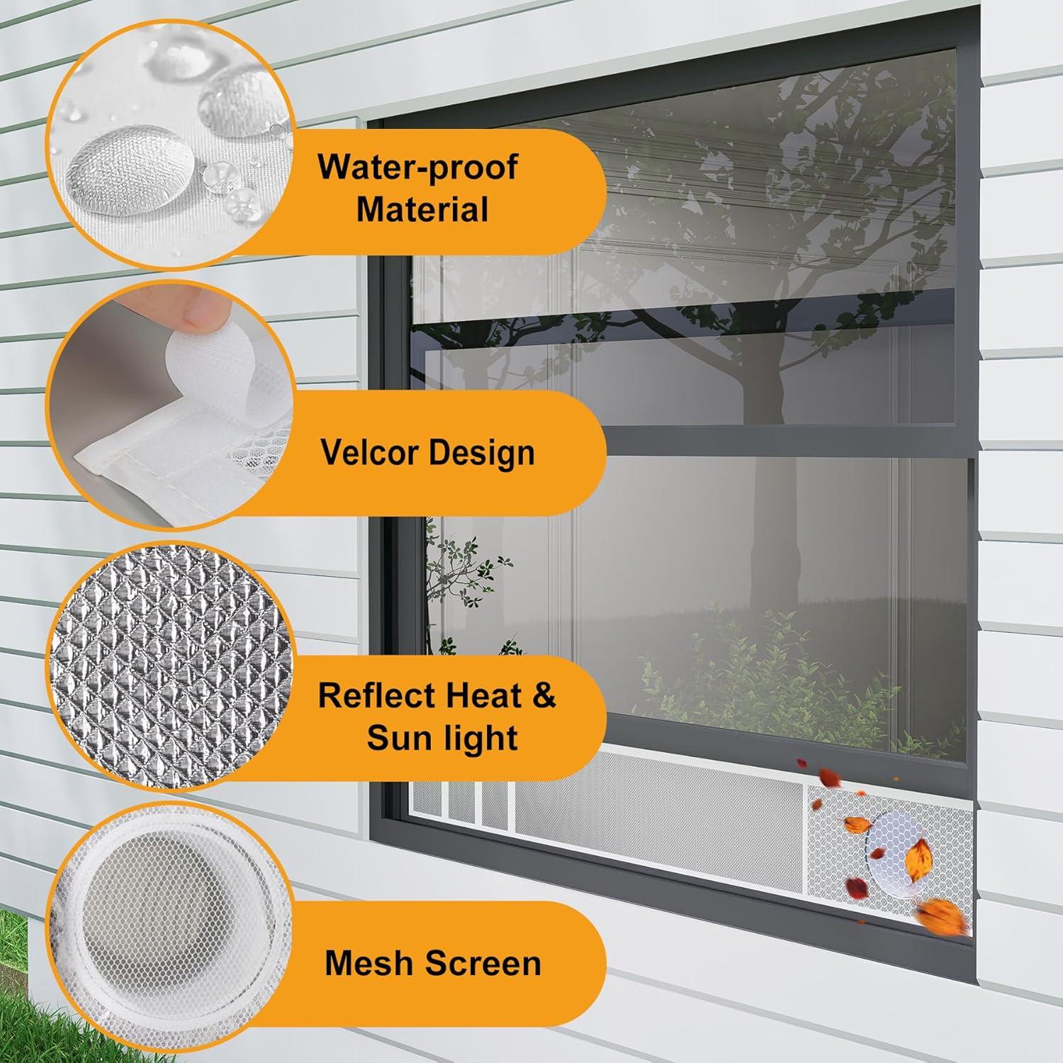 Kit de Sello de Ventana LBG para Aire Acondicionado 10x102cm