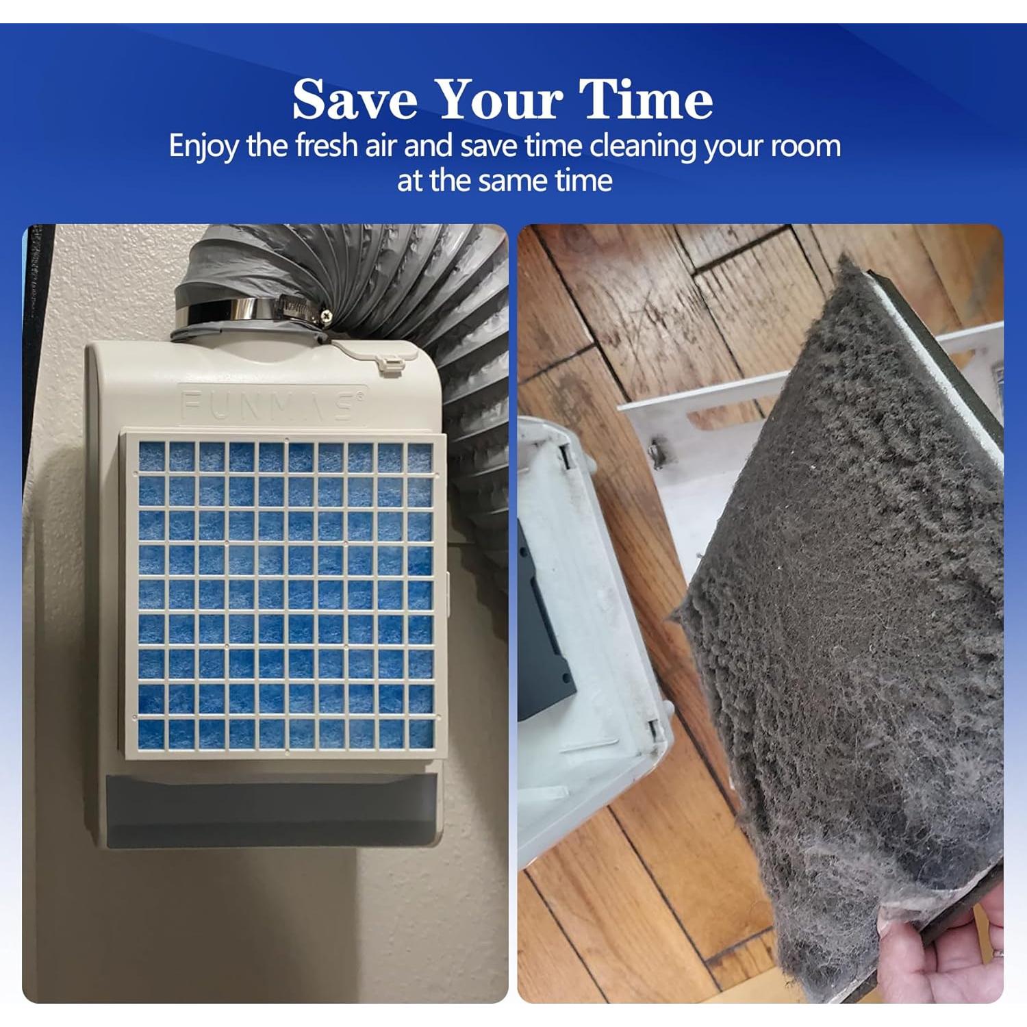 Filtro de Aire Cortable WAWINY 30.48x228.6 cm MERV 8