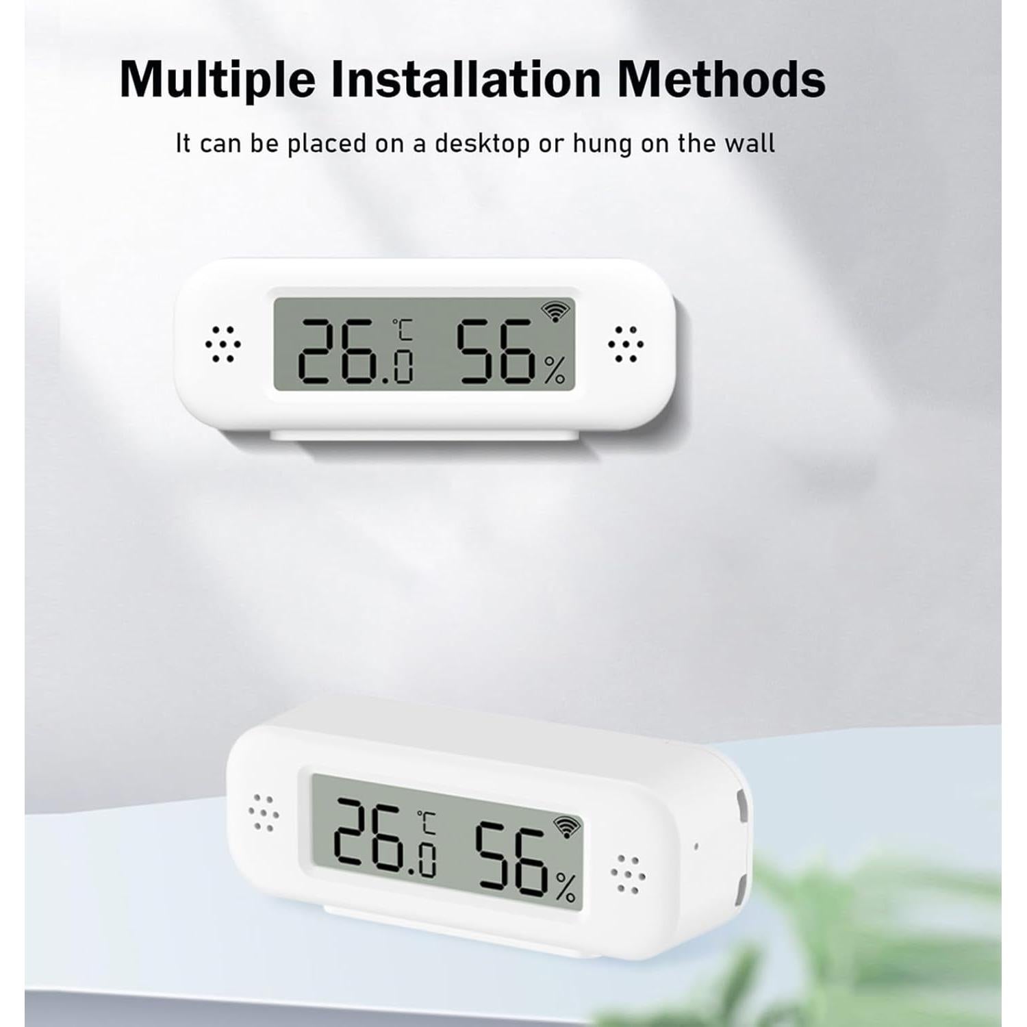Termómetro Higrómetro WiFi PHOVOLT Inteligente con Control Remoto