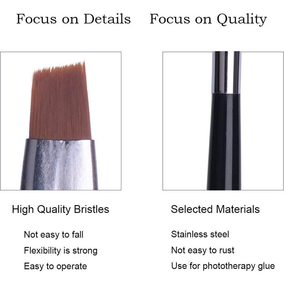 Set de 10 Pinceles para Uñas BoutiqueMall-USA - Arte y Diseño