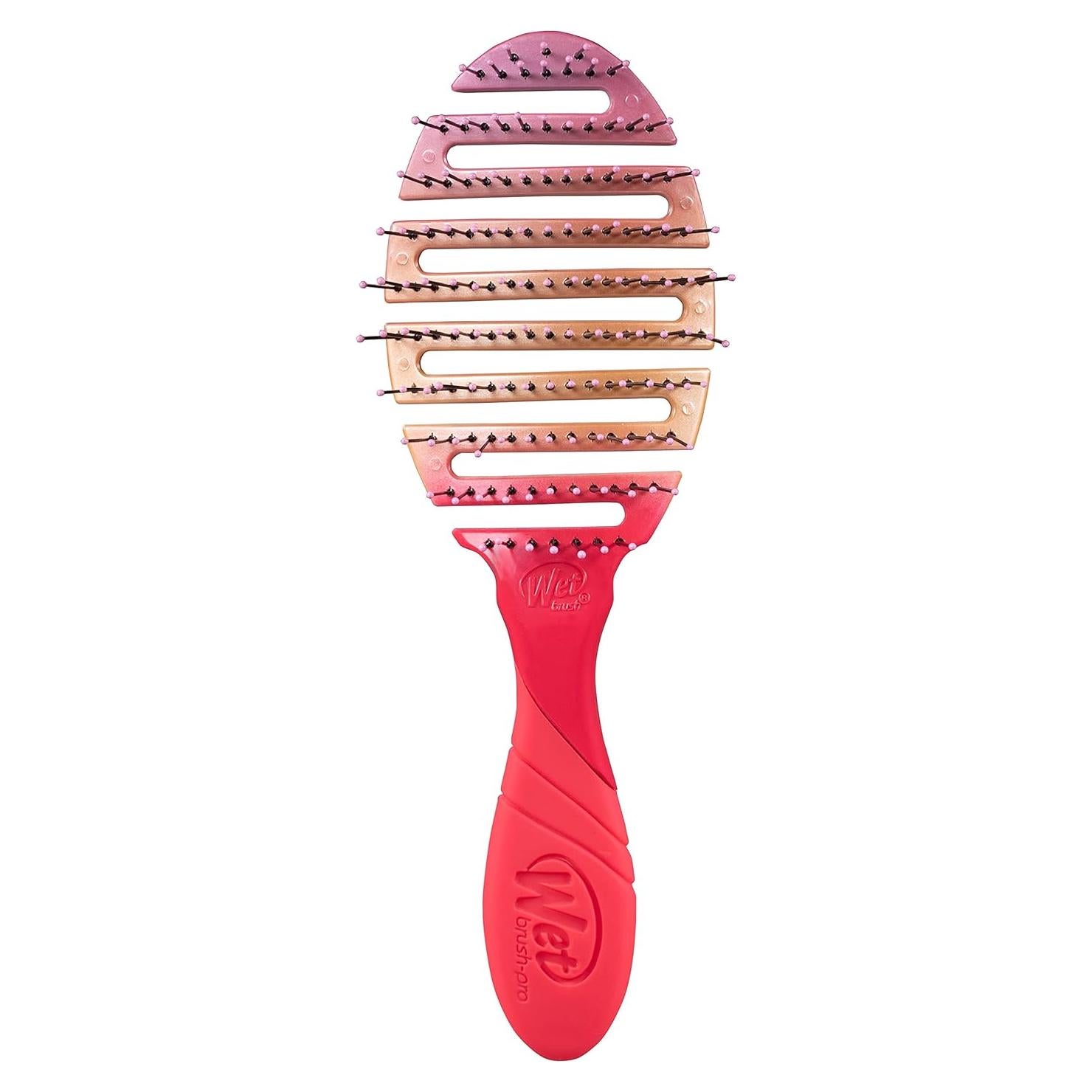 Cepillo Secador Wet Brush Pro Flex Coral Ombre 1 Cuenta