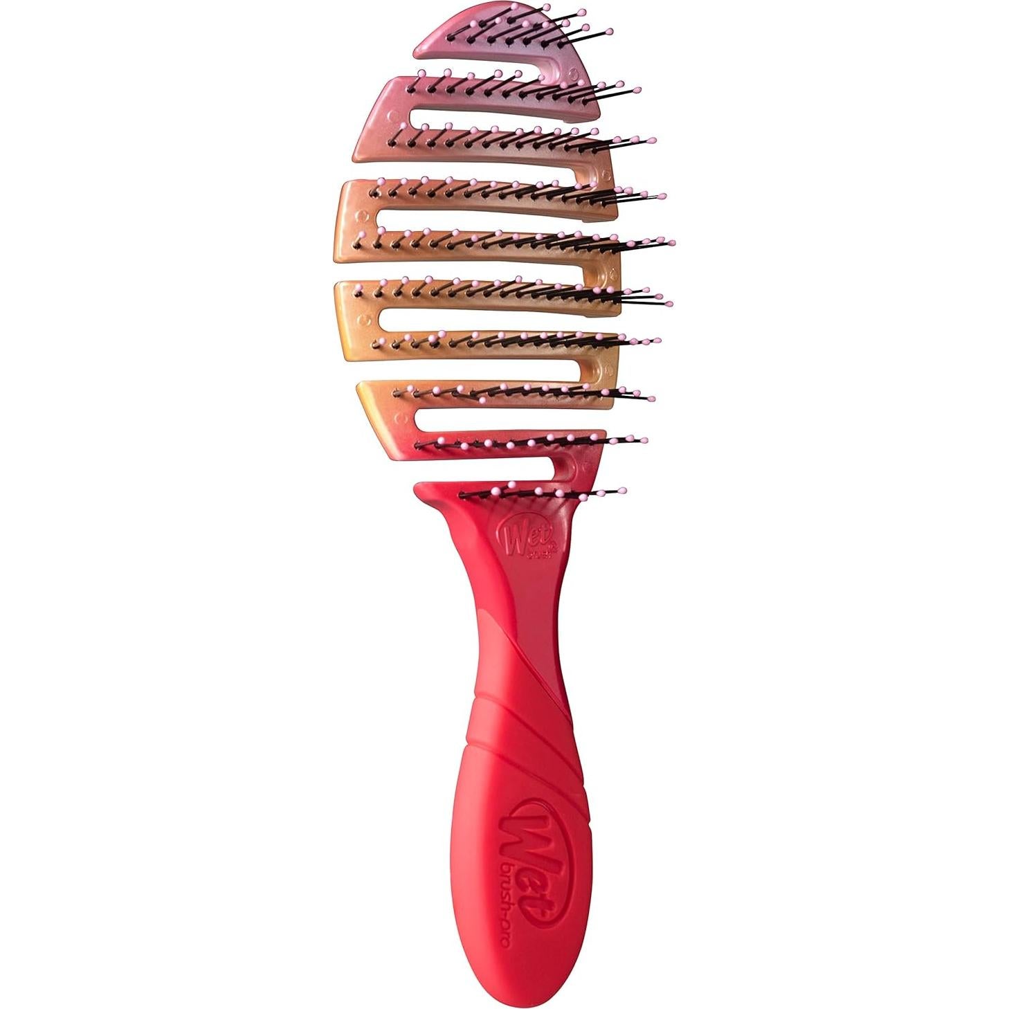 Cepillo Secador Wet Brush Pro Flex Coral Ombre 1 Cuenta