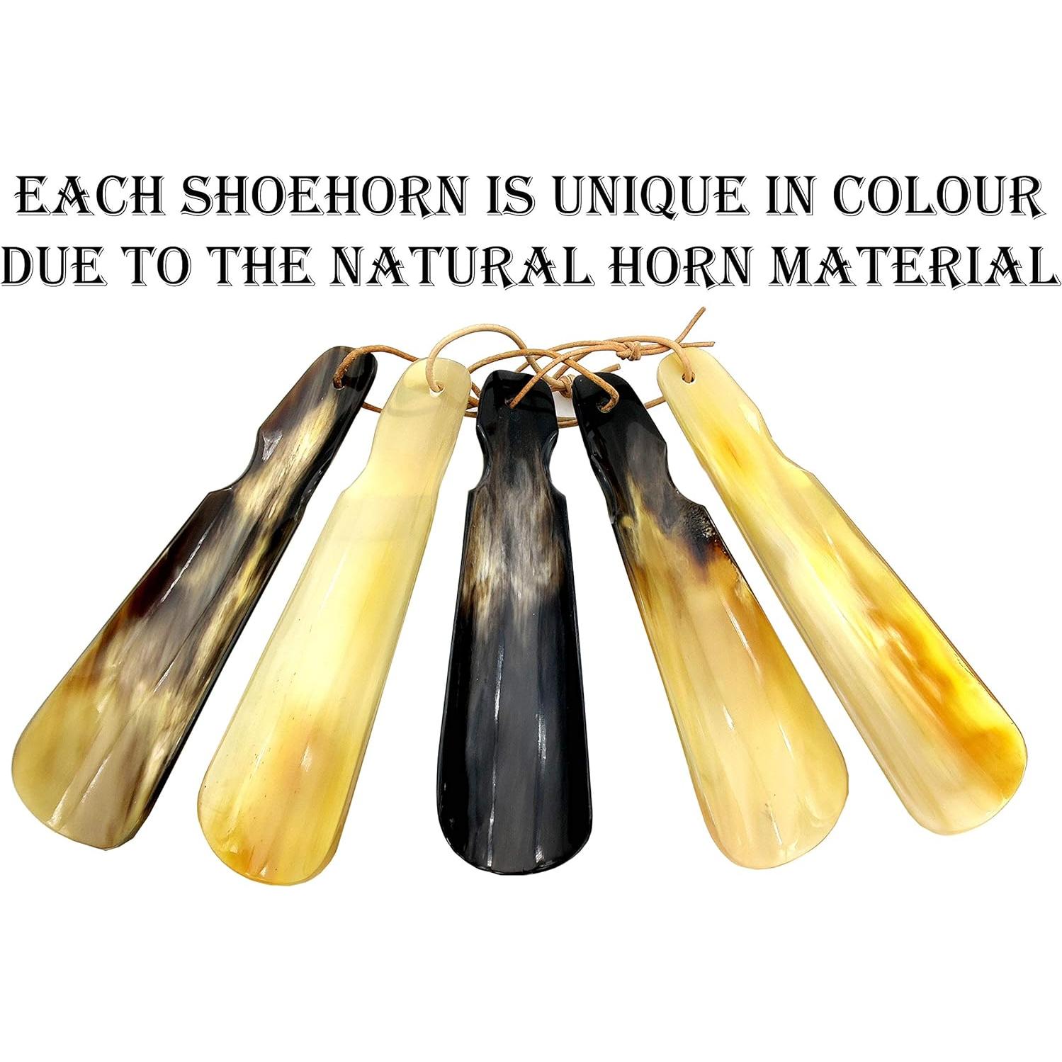 Cuchara para Zapatos 5MOONSUN5 de Cuerno Real 17.78 cm