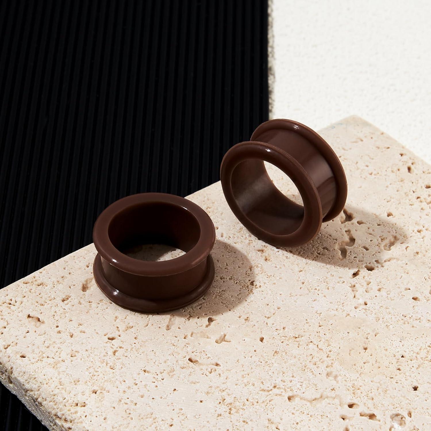 Longbeauty Kit de Túneles de Silicona 20 Piezas 2g-25mm