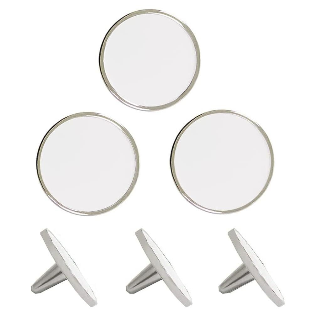 Marcadores de Pelotas de Golf PINMEI 3 Pcs Aleación Zinc Colores