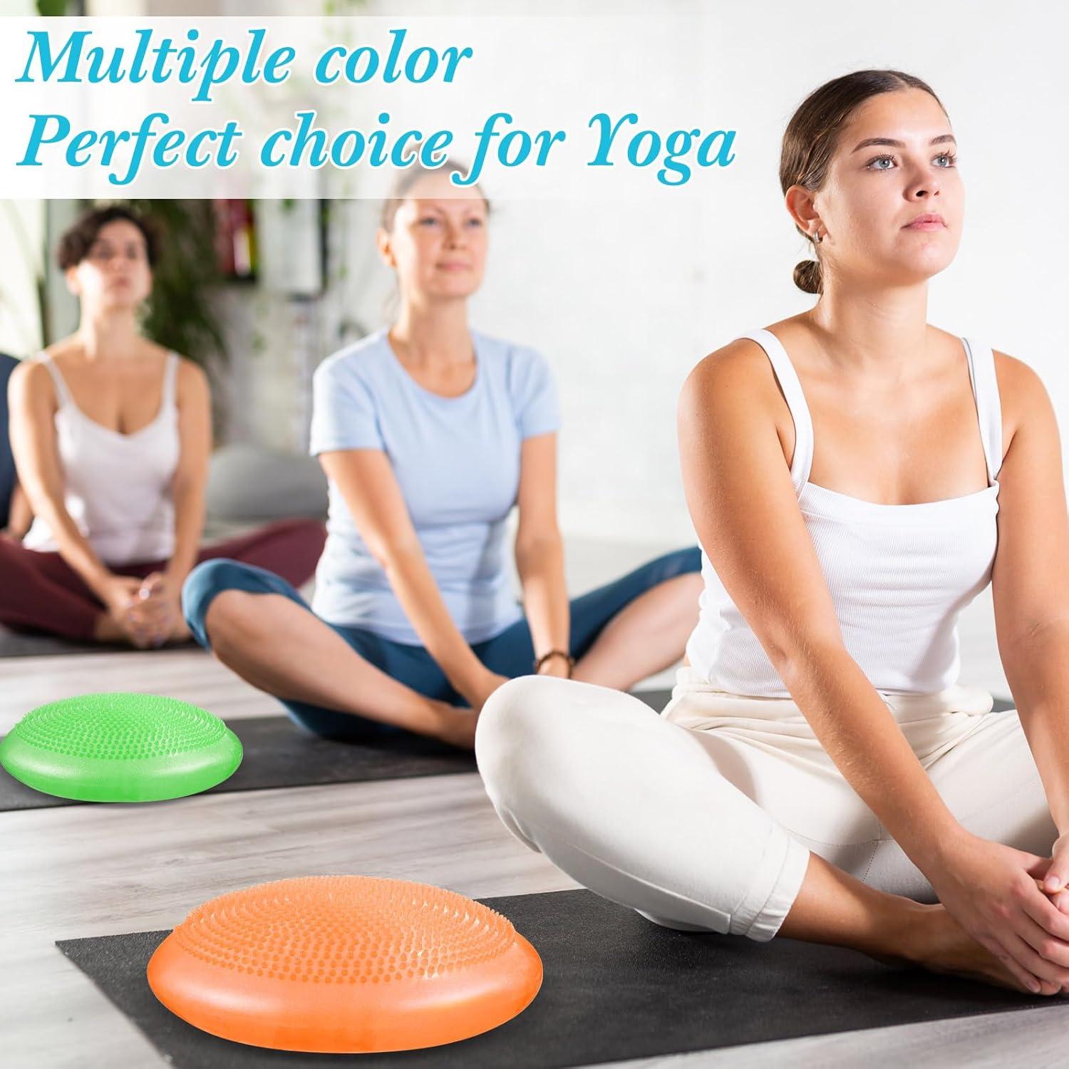 Cojín Sensorial Libima 4 Pcs Balanceo 33 cm PVC Multicolor