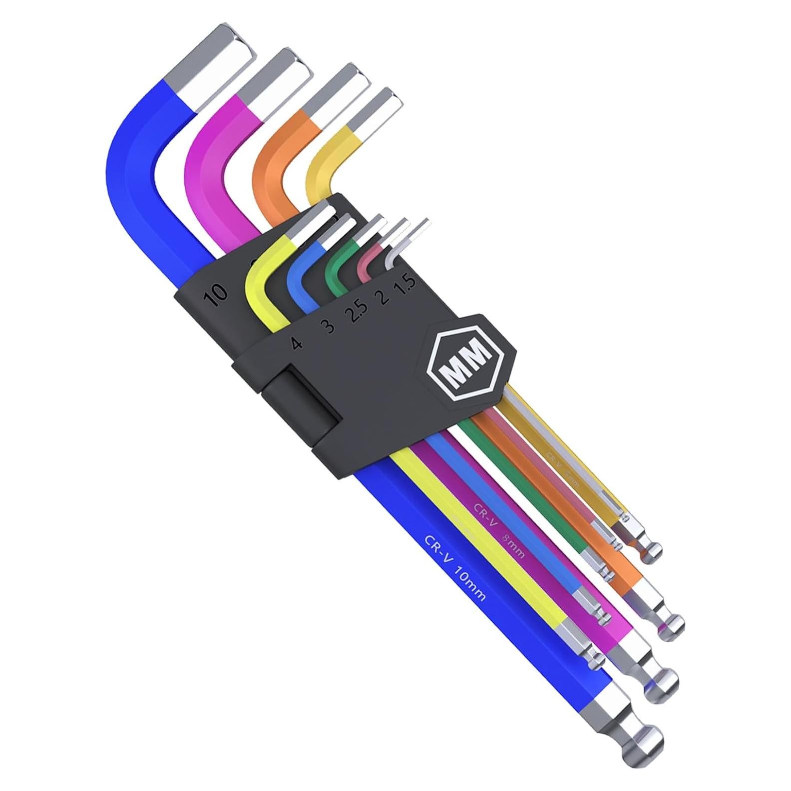 Juego de Llaves Allen Kimapeso 9 Piezas Métricas 1.5 a 10mm