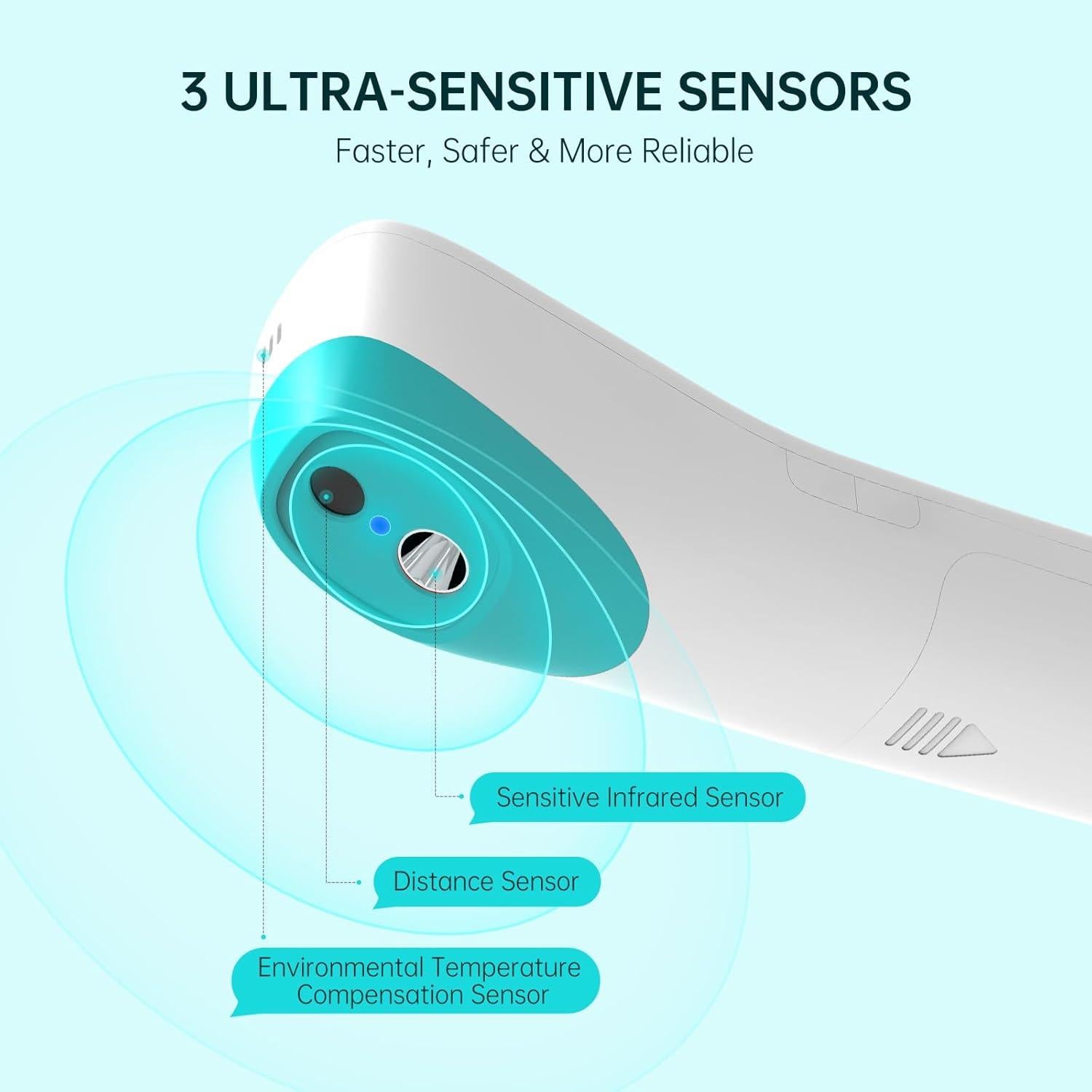 Termómetro Digital Infrarrojo Femometer Family K8832US Blanco