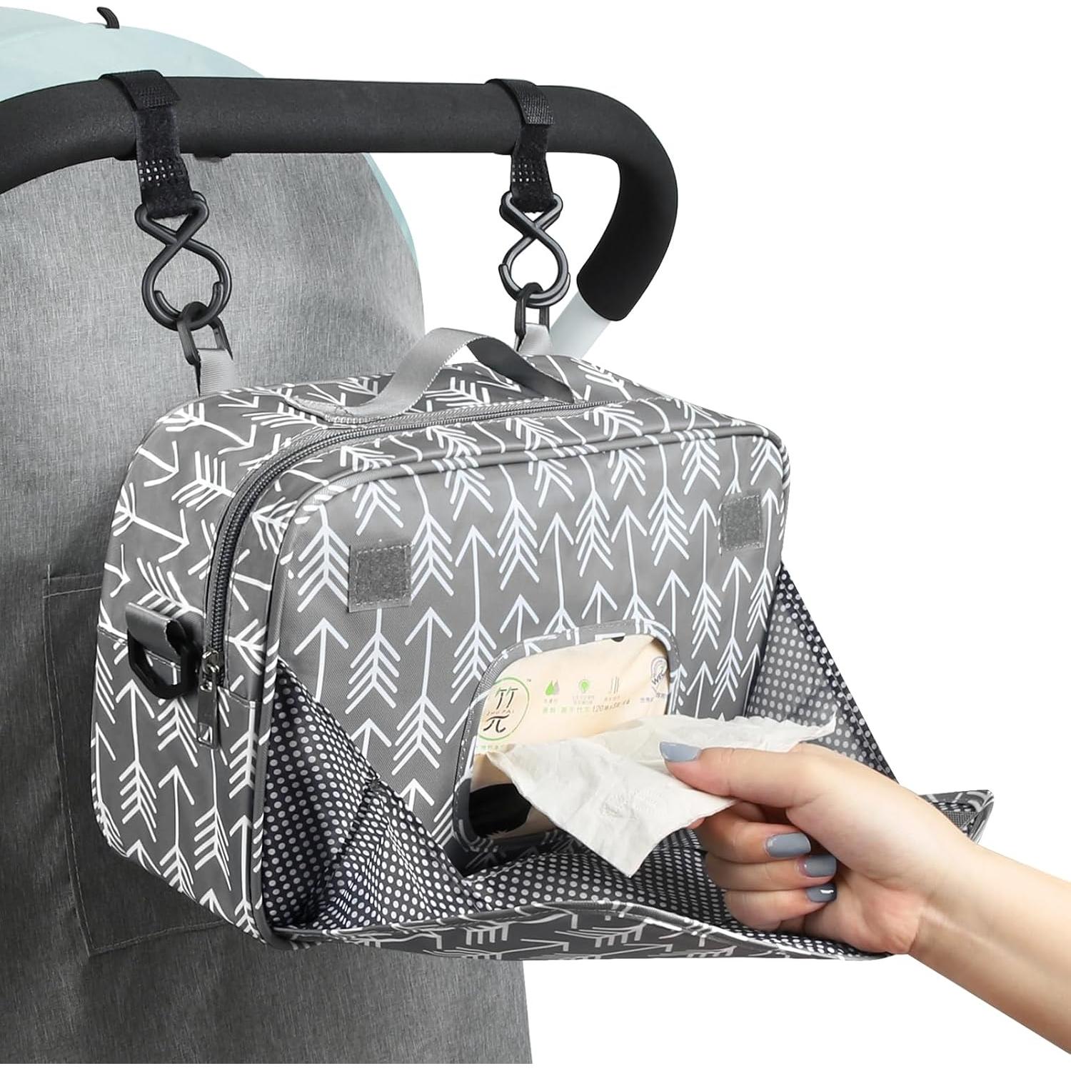 Organizador de Carrito Accmor AC8440-Arrow con Portavasos Aislado