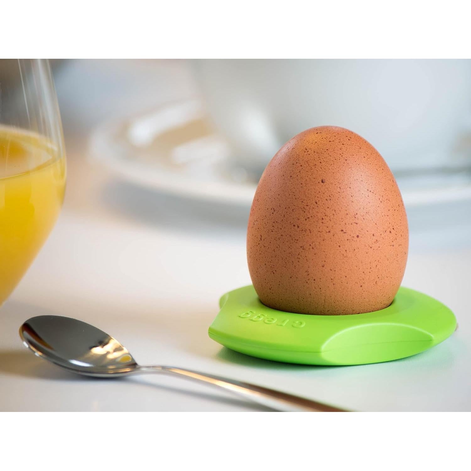 Cortador de Huevos 3-en-1 Brainstream - Verde - Hecho en Alemania