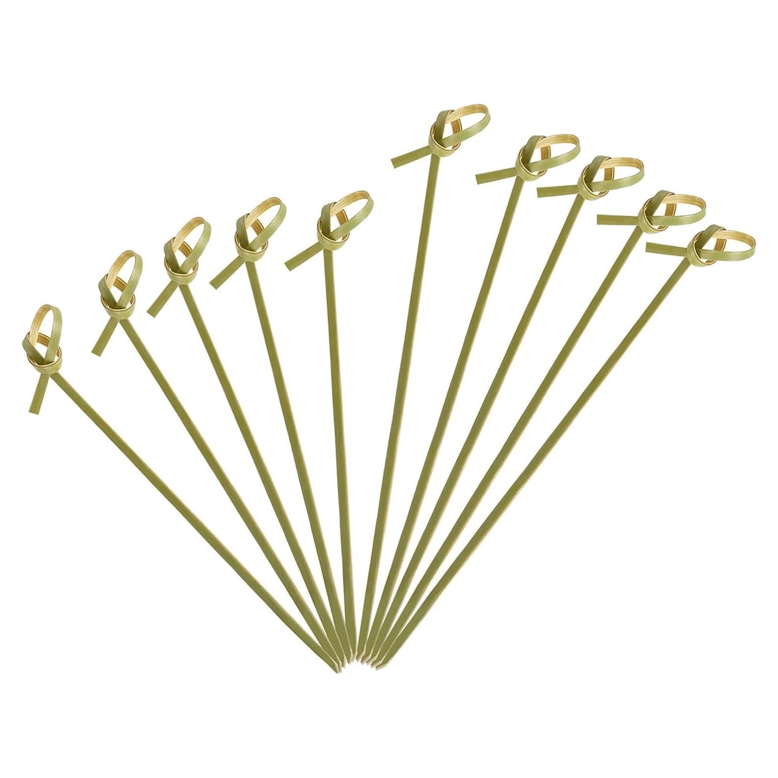 Palillos de Bambú Minisland 200 Pcs 11.94 y 15.24 cm