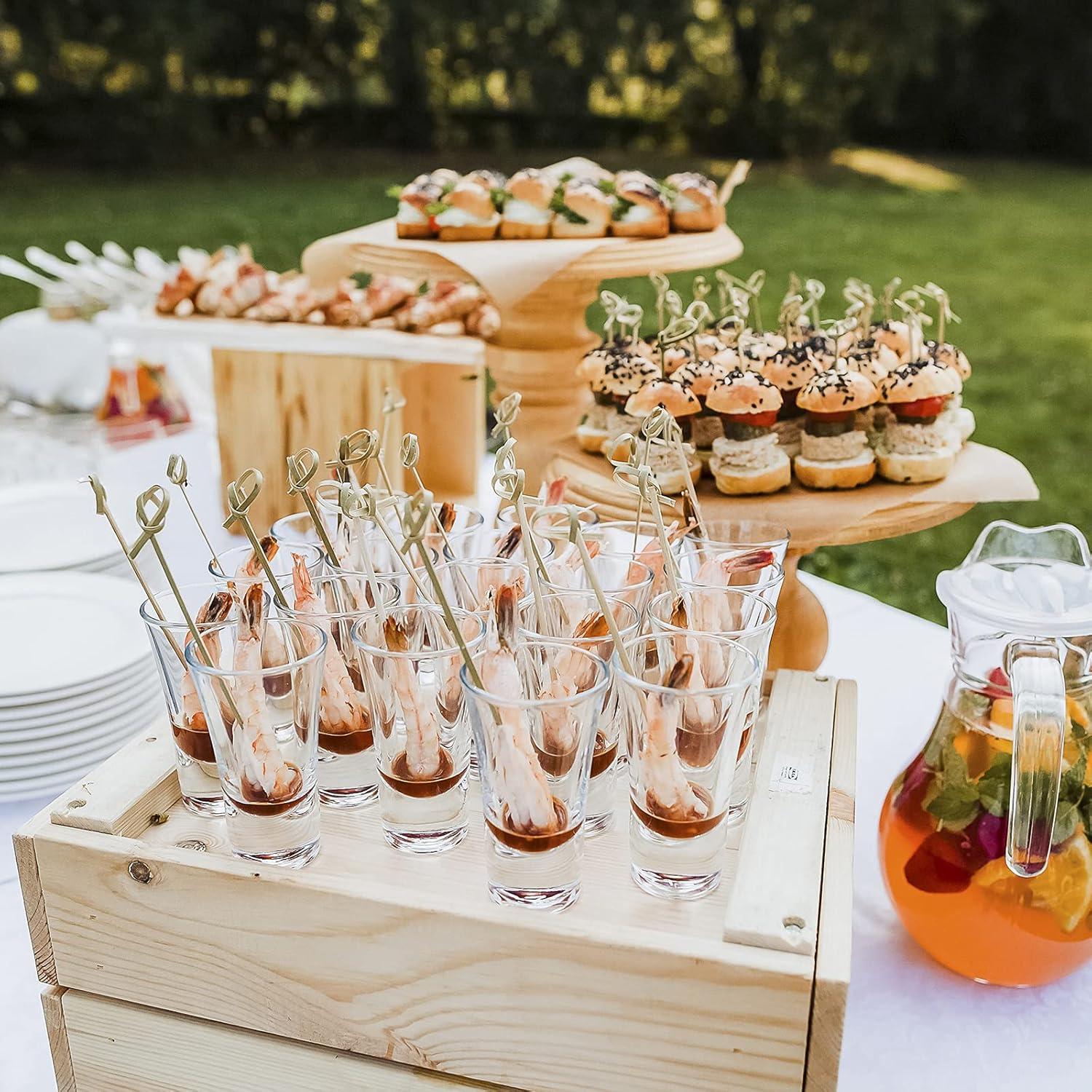 Palillos de Bambú Minisland 200 Pcs 11.94 y 15.24 cm