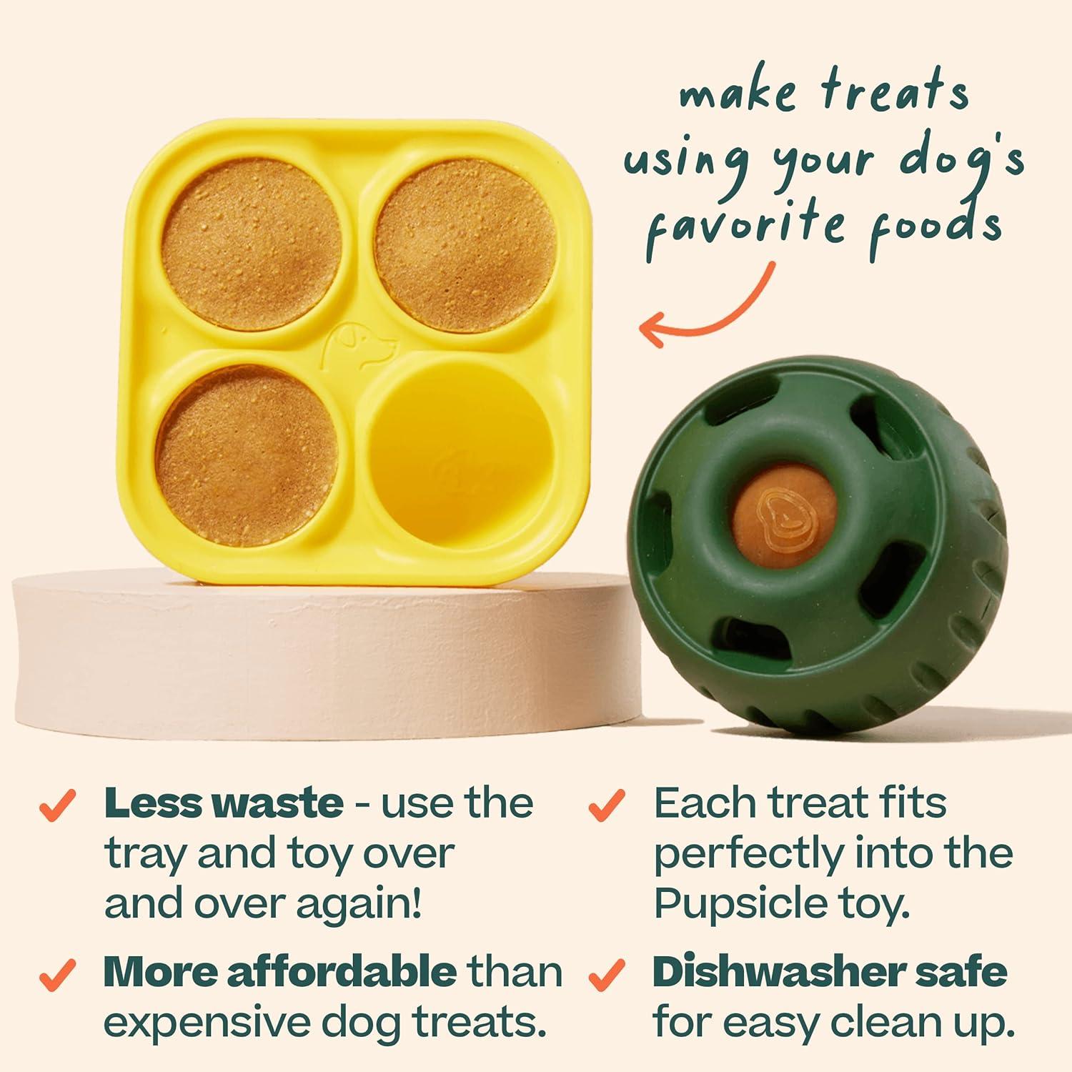 Bandeja de Moldes para Golosinas WOOF Pupsicle Pequeña 11.4 cm